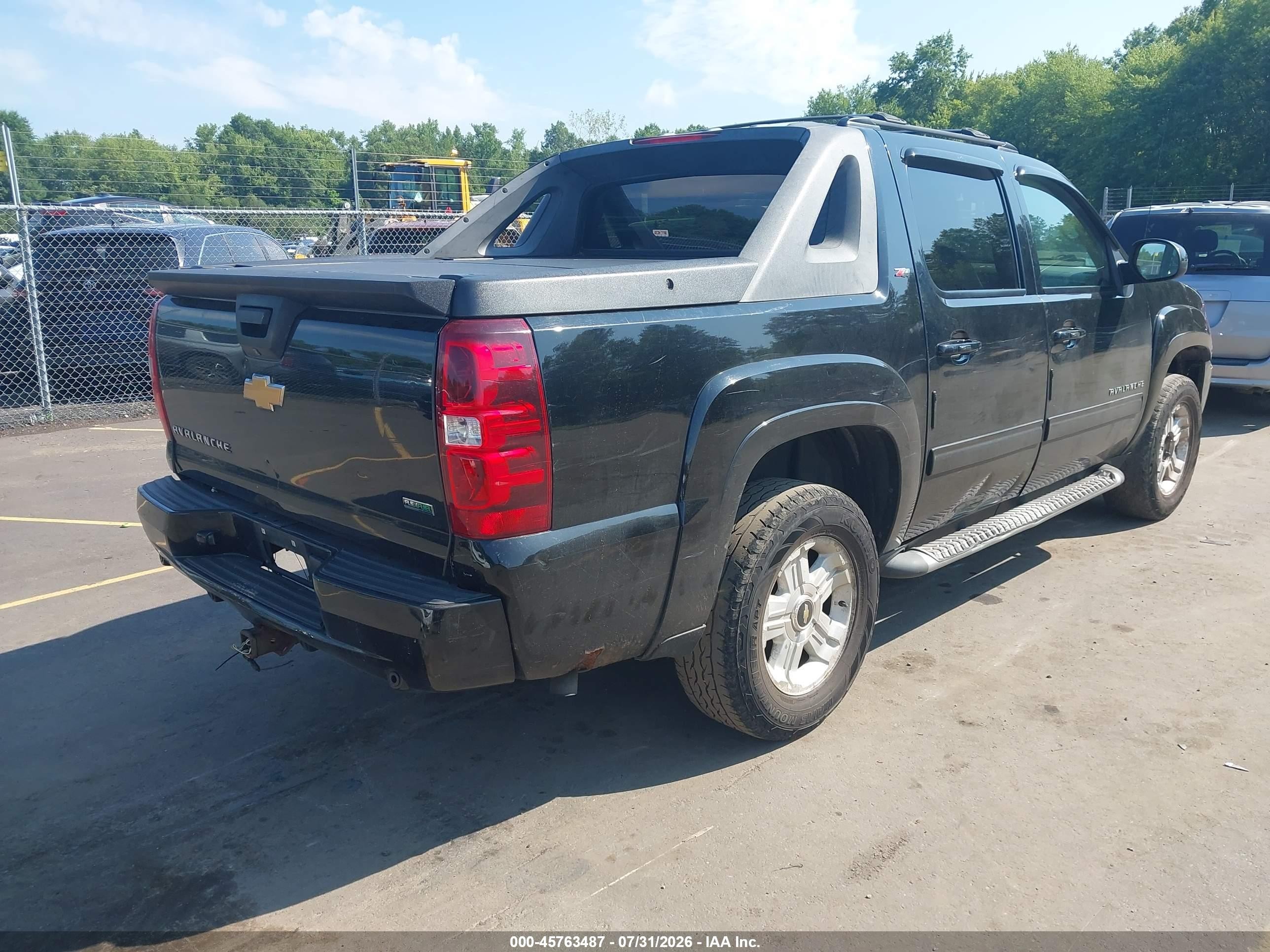 2012 Chevrolet Avalanche Lt Черный vin: 3GNTKFE73CG164706
