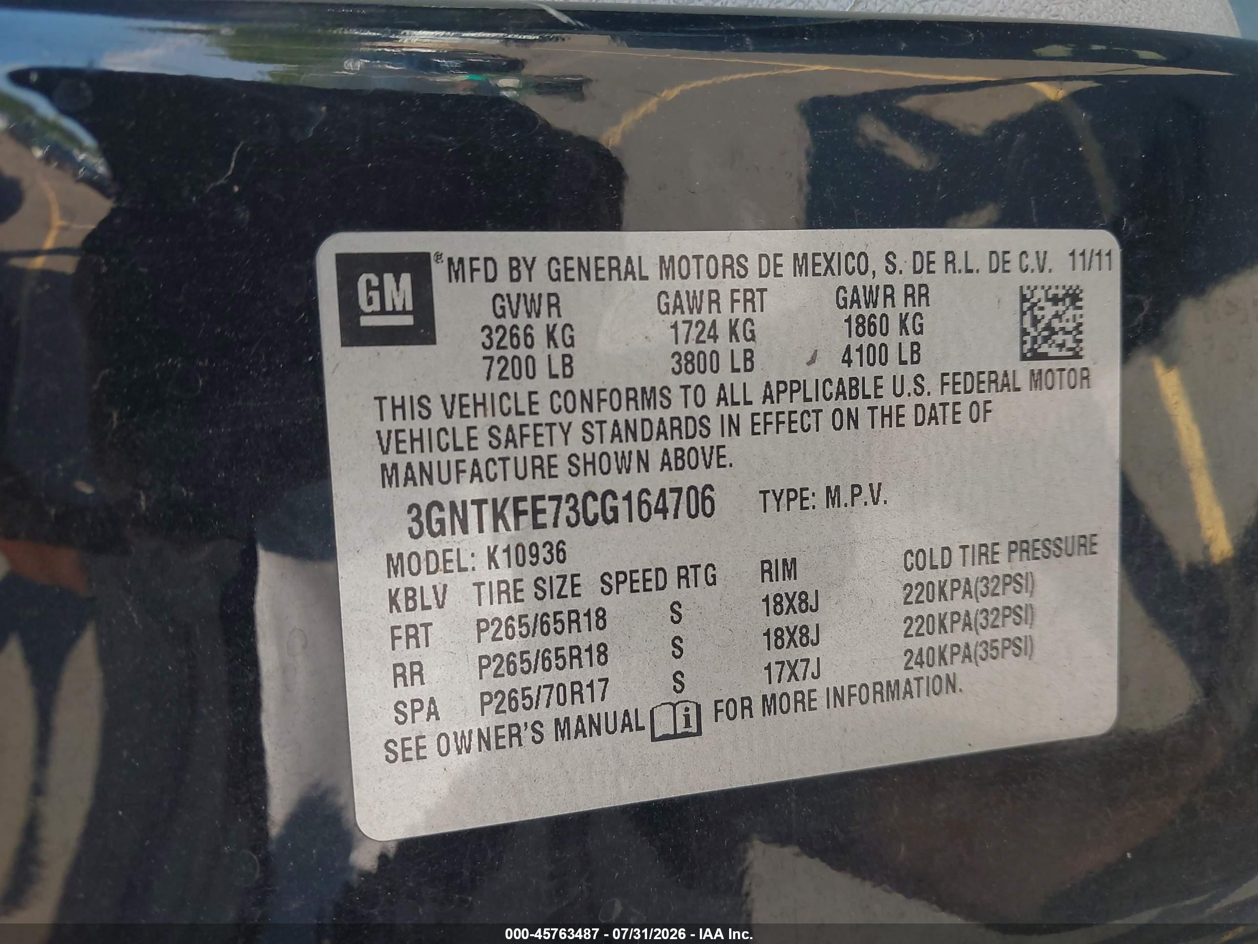 2012 Chevrolet Avalanche Lt Черный vin: 3GNTKFE73CG164706