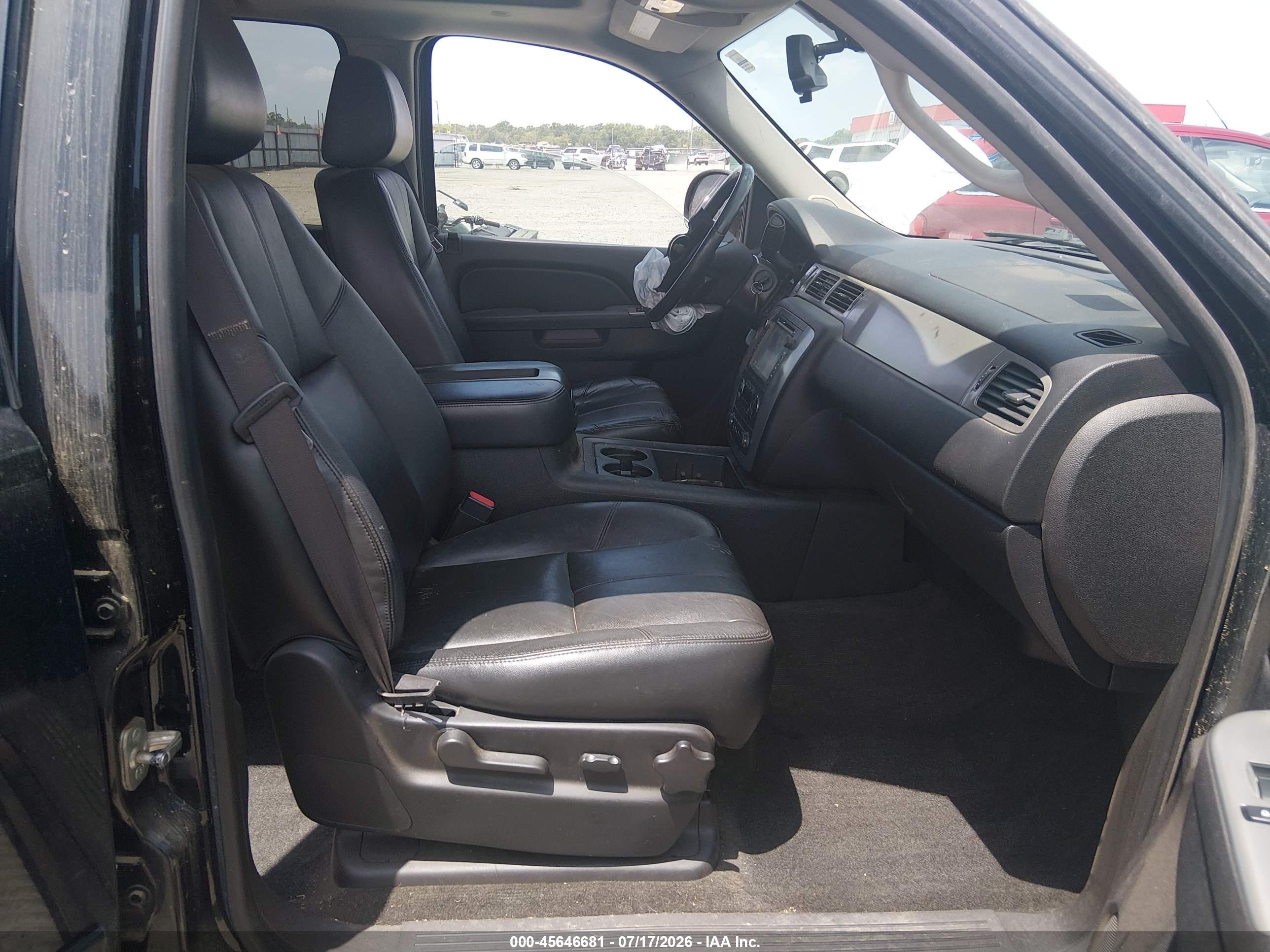 2012 Chevrolet Avalanche Lt Black vin: 3GNTKFE73CG238044