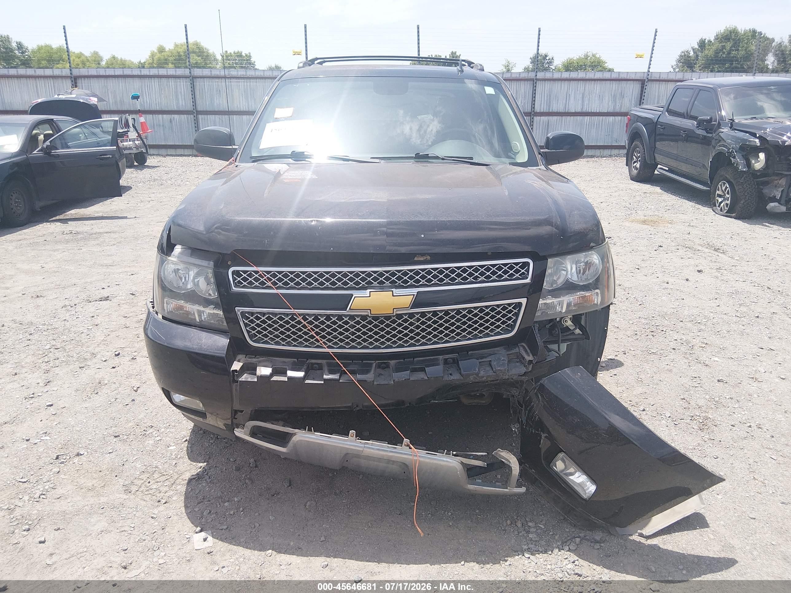 2012 Chevrolet Avalanche Lt Black vin: 3GNTKFE73CG238044