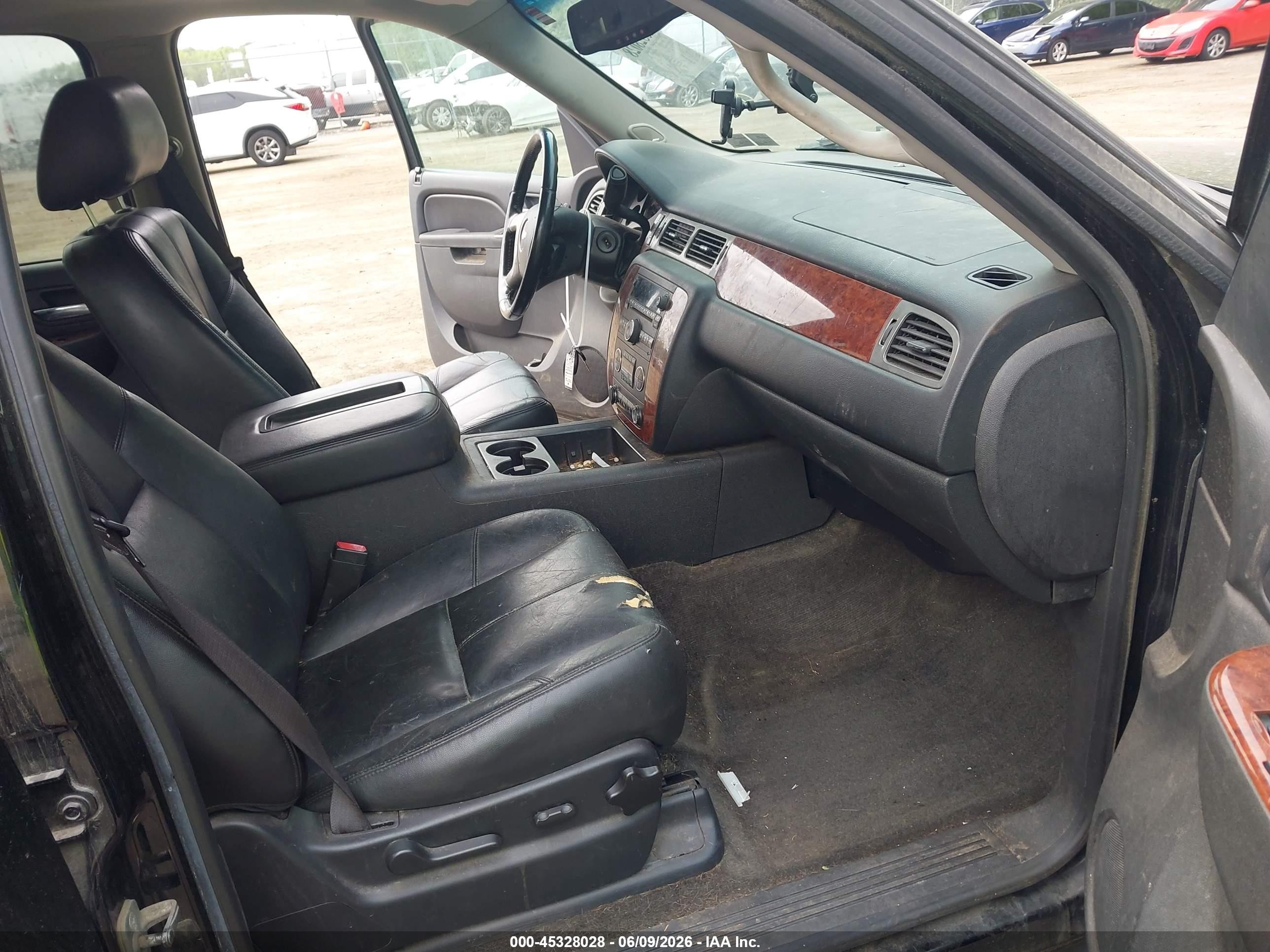 2013 Chevrolet Avalanche Lt Black vin: 3GNTKFE73DG266508