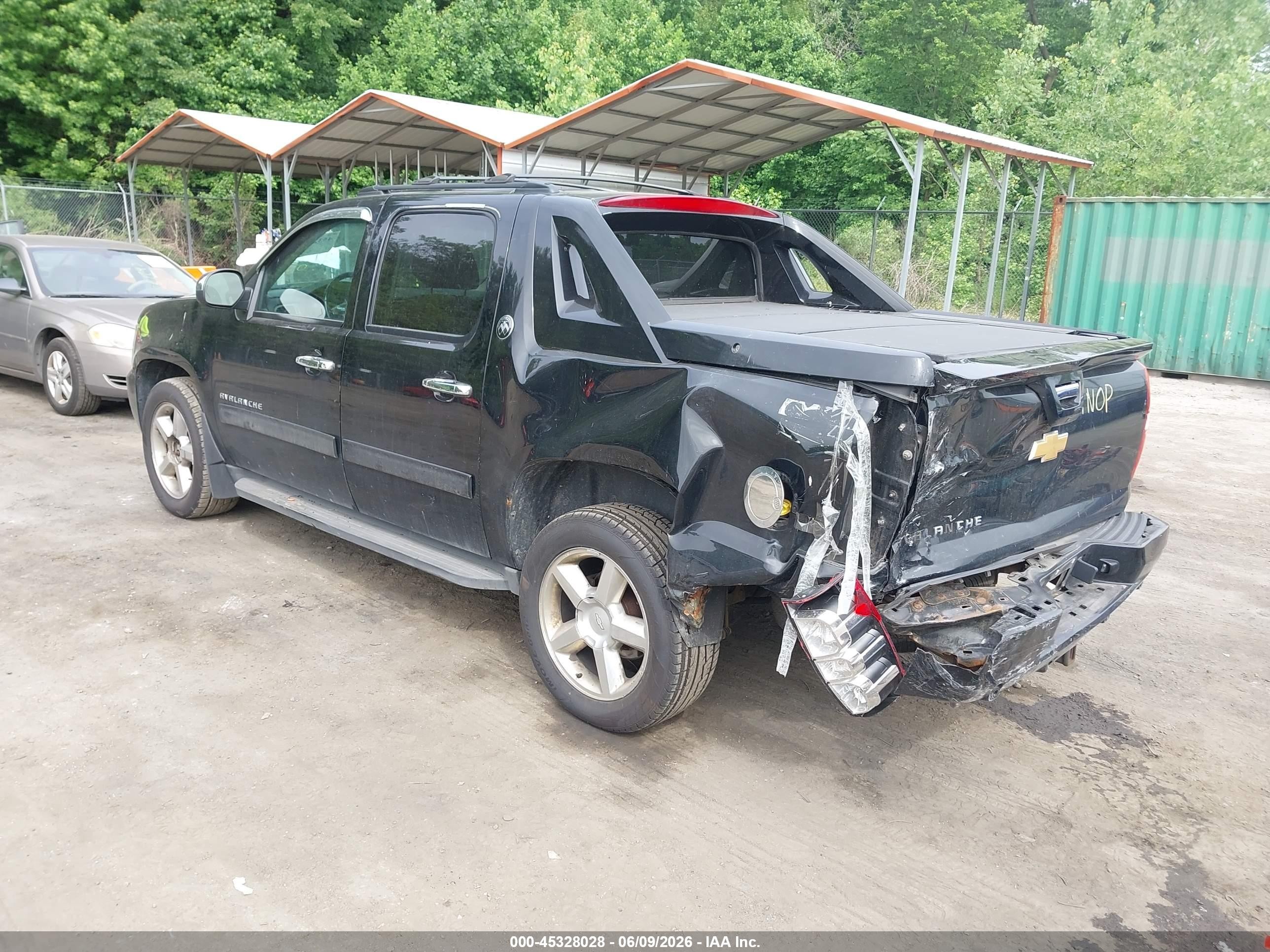 2013 Chevrolet Avalanche Lt Black vin: 3GNTKFE73DG266508