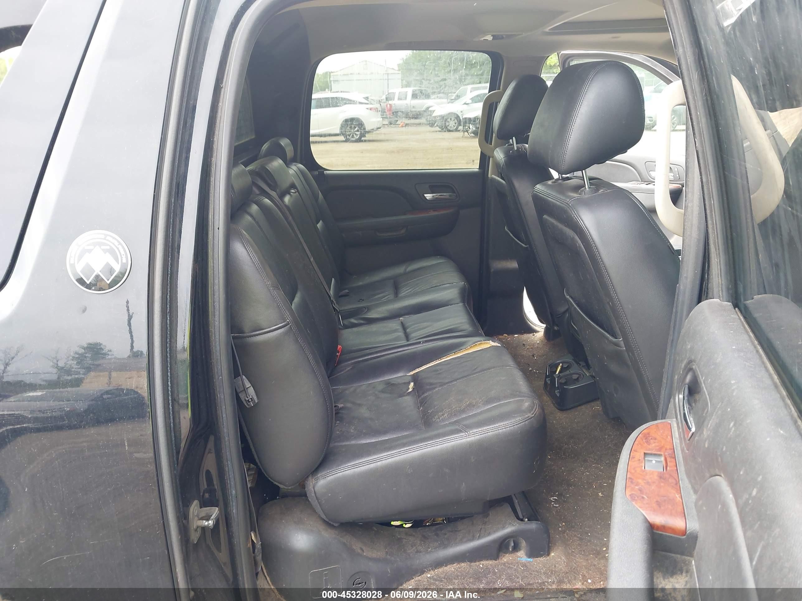 2013 Chevrolet Avalanche Lt Black vin: 3GNTKFE73DG266508