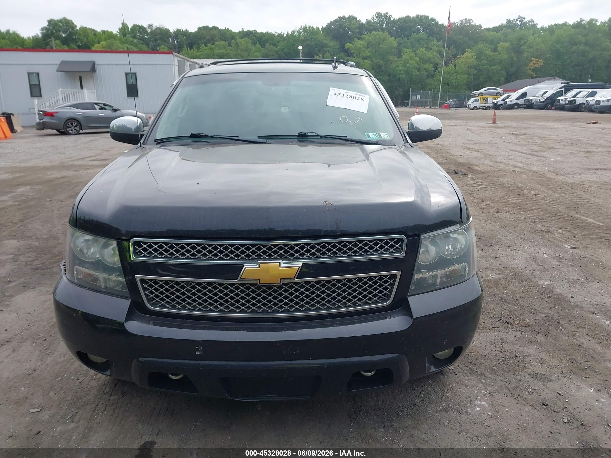 2013 Chevrolet Avalanche Lt Black vin: 3GNTKFE73DG266508