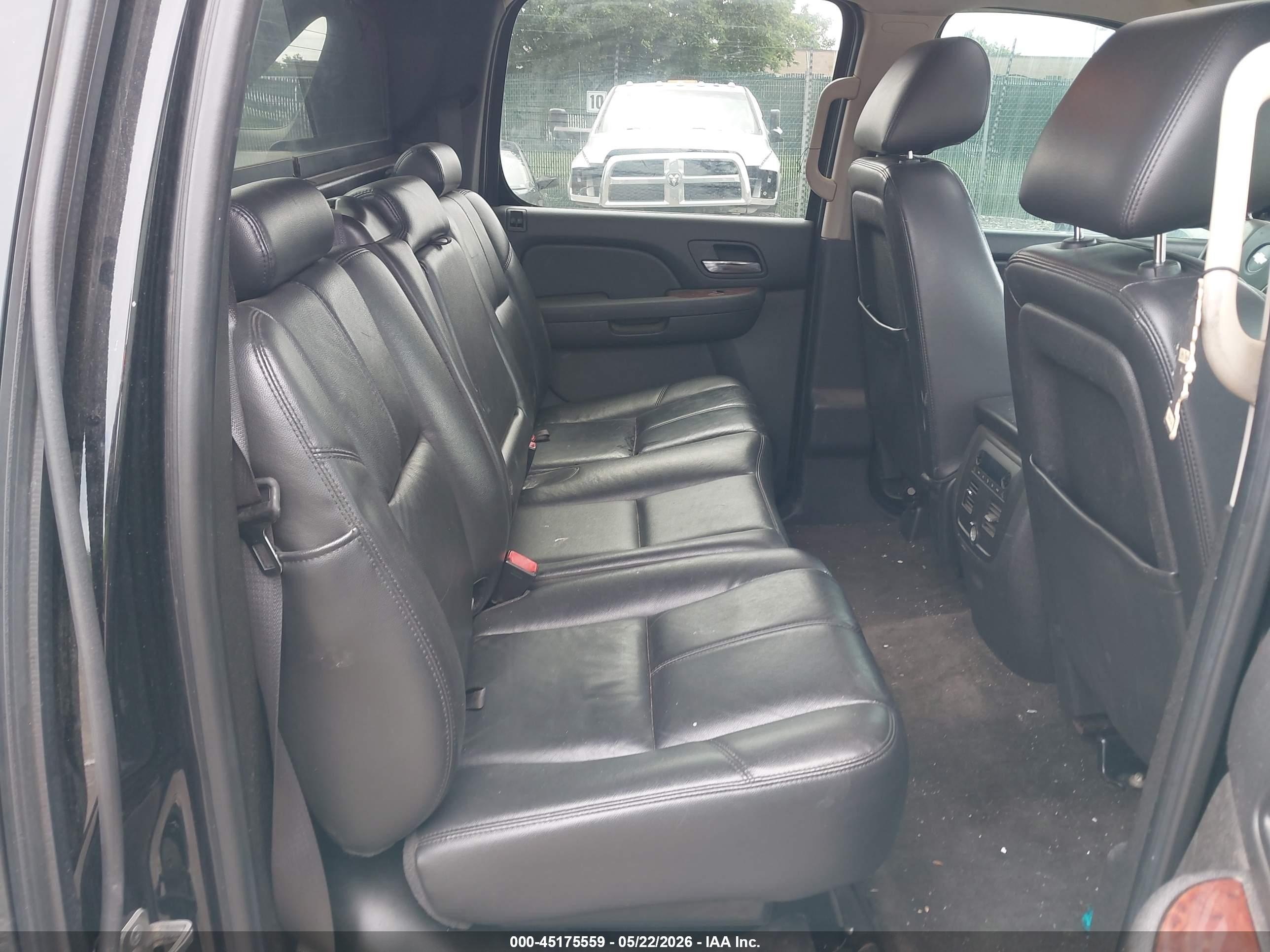 2012 Chevrolet Avalanche 1500 Lt1 Black vin: 3GNTKFE74CG174564