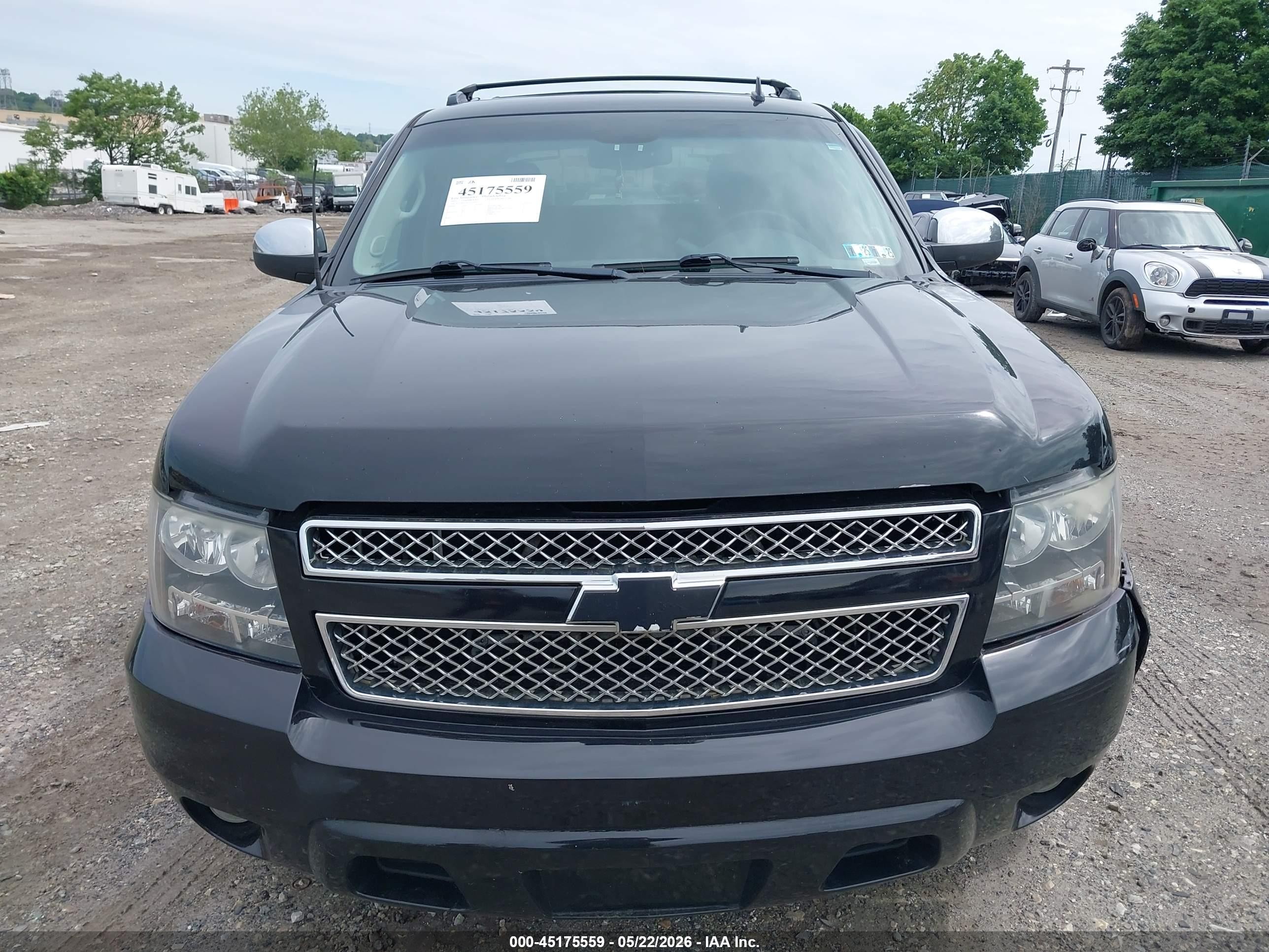 2012 Chevrolet Avalanche 1500 Lt1 Black vin: 3GNTKFE74CG174564