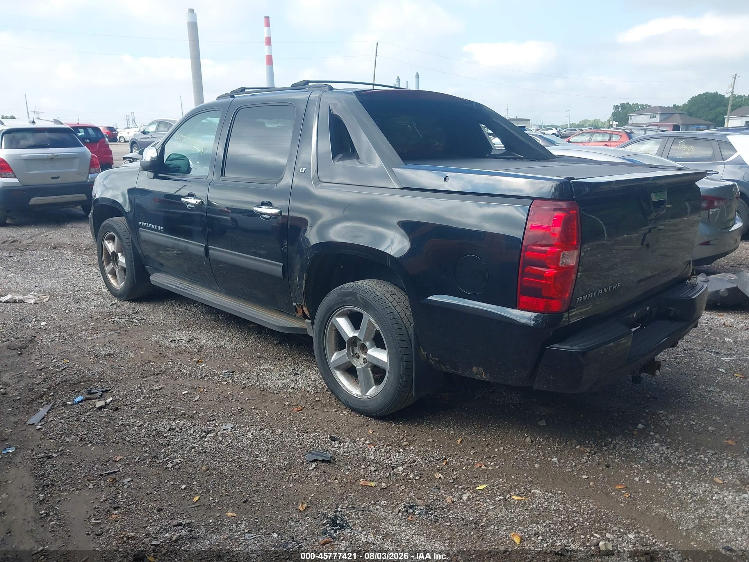 2012 Chevrolet Avalanche Lt Черный vin: 3GNTKFE74CG224251