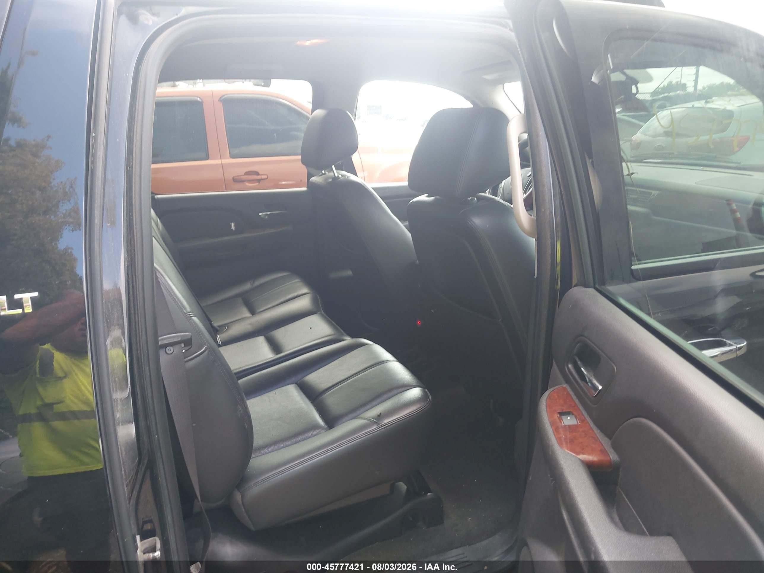 2012 Chevrolet Avalanche Lt Черный vin: 3GNTKFE74CG224251