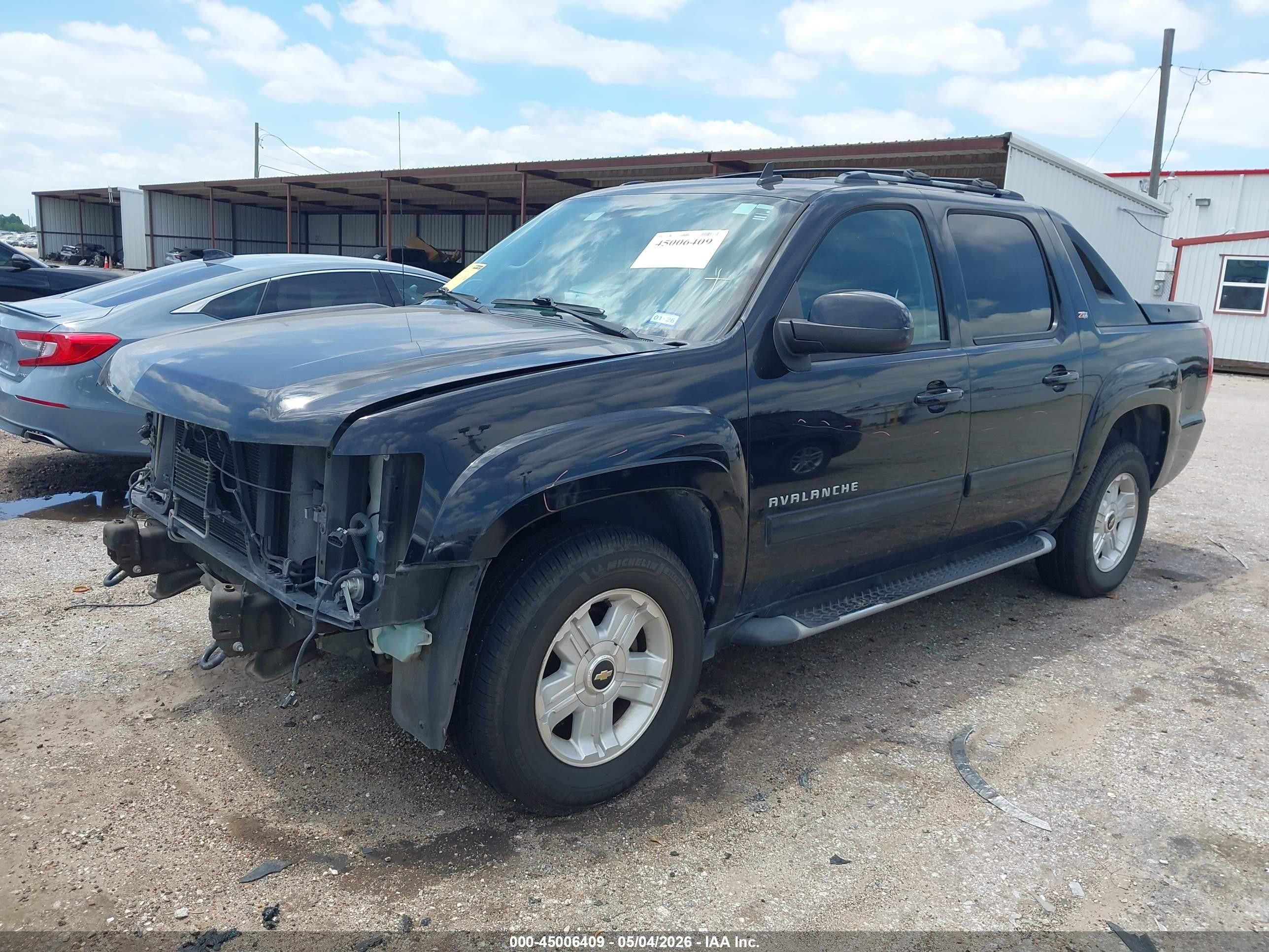 2012 Chevrolet Avalanche 1500 Lt1 Black vin: 3GNTKFE75CG311656