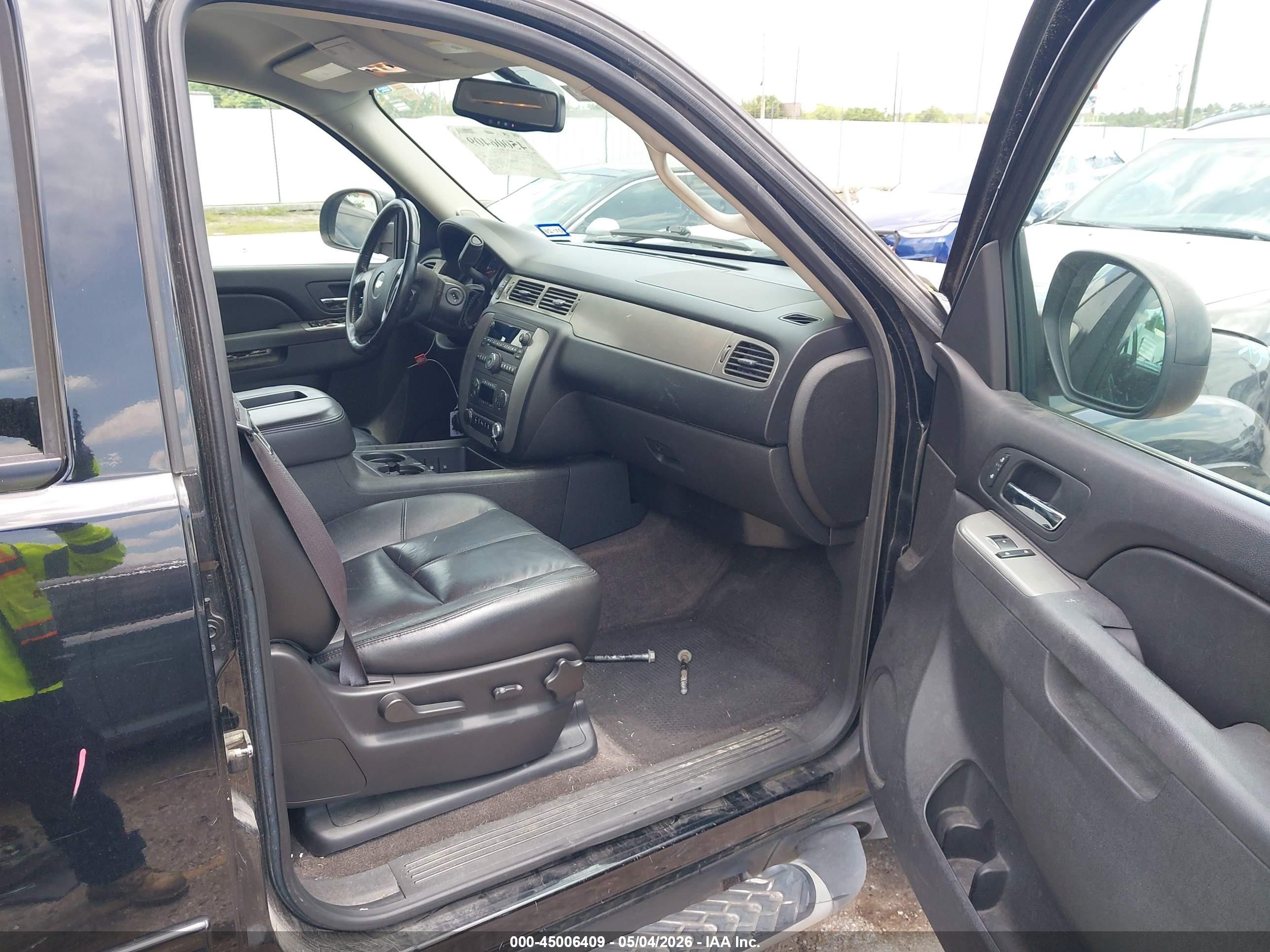 2012 Chevrolet Avalanche 1500 Lt1 Black vin: 3GNTKFE75CG311656