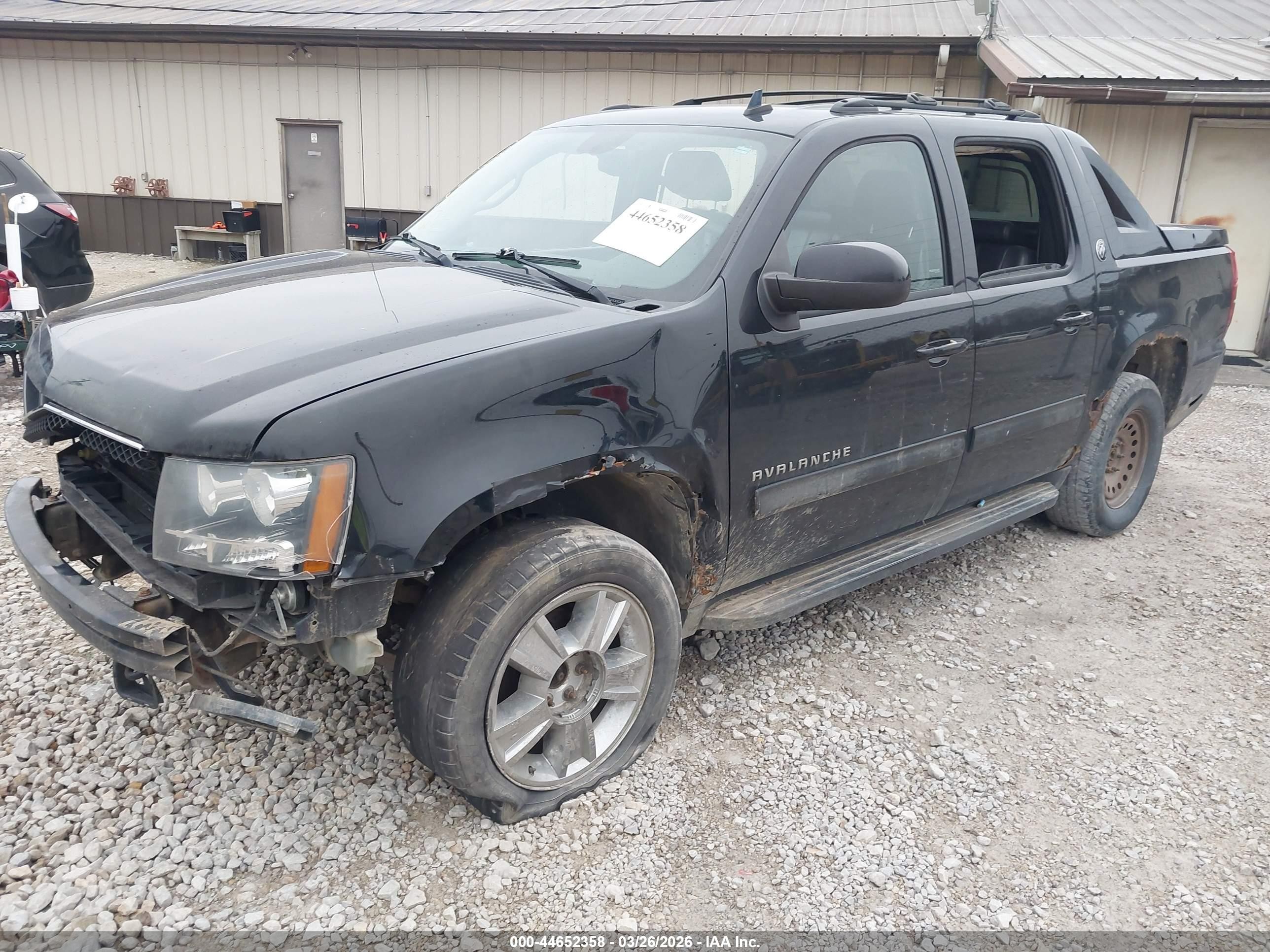 2013 Chevrolet Avalanche Lt Black vin: 3GNTKFE76DG191402