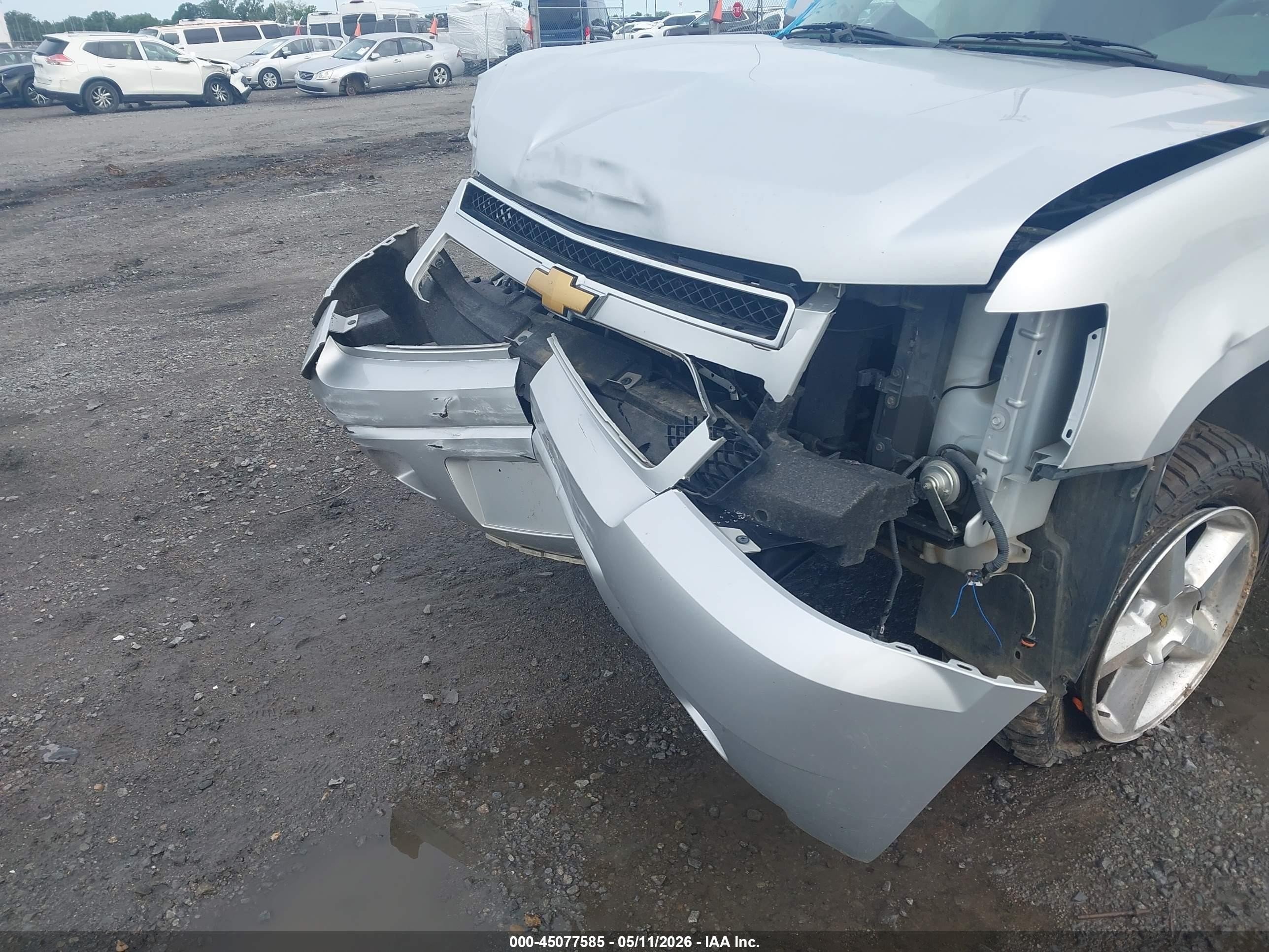 2012 Chevrolet Avalanche 1500 Lt1 Silver vin: 3GNTKFE78CG182599