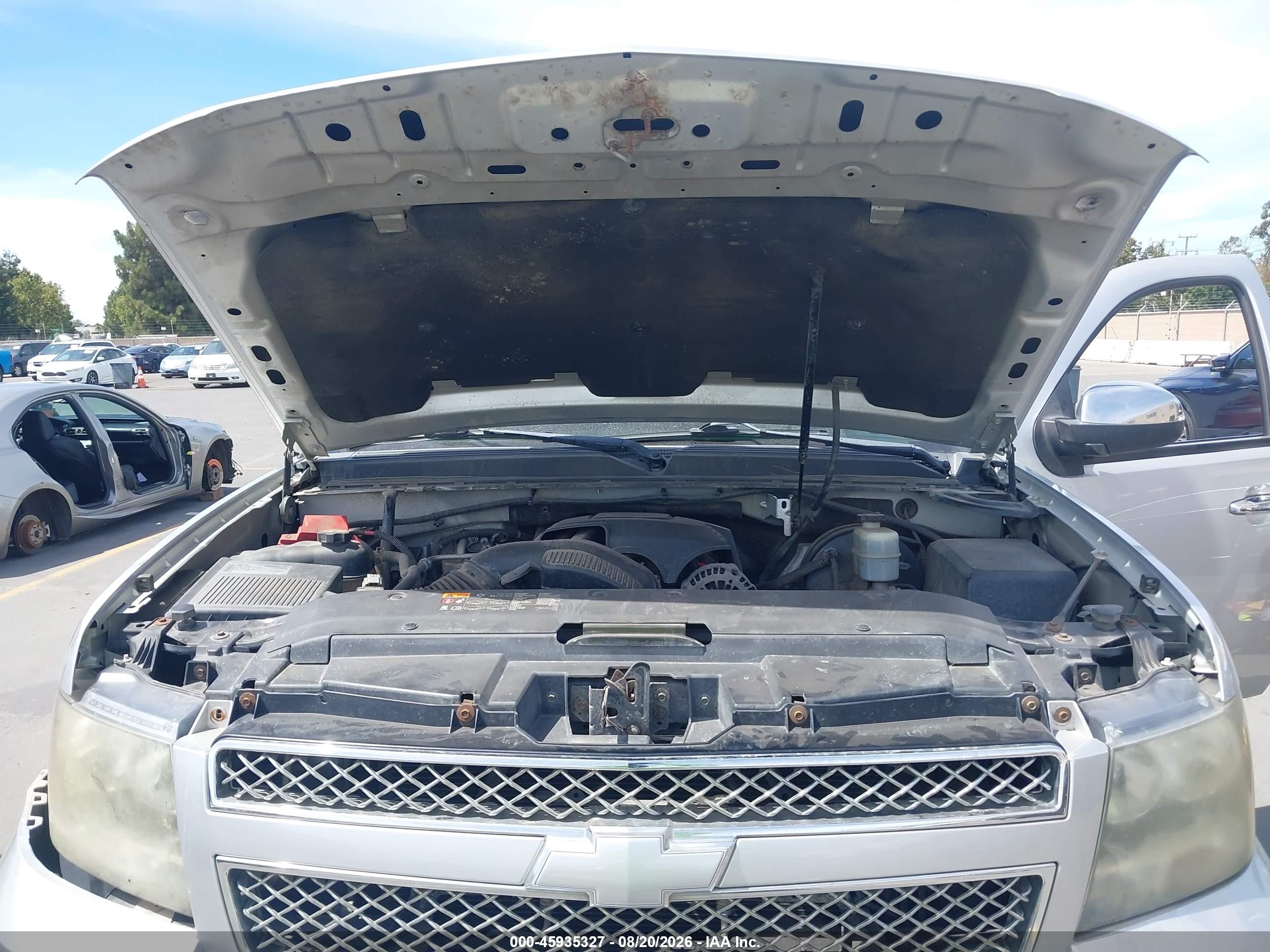 2012 Chevrolet Avalanche Lt Gray vin: 3GNTKFE78CG226536