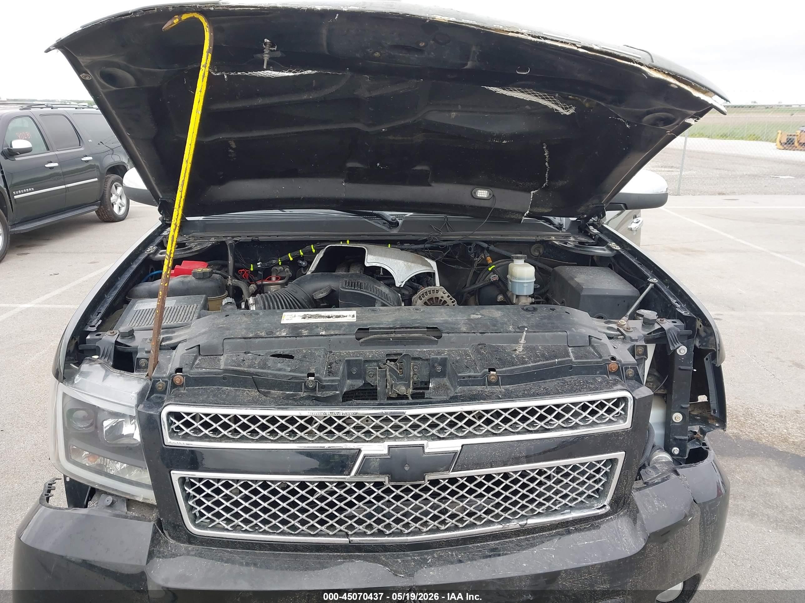 2011 Chevrolet Avalanche 1500 Ltz Black vin: 3GNTKGE31BG189640