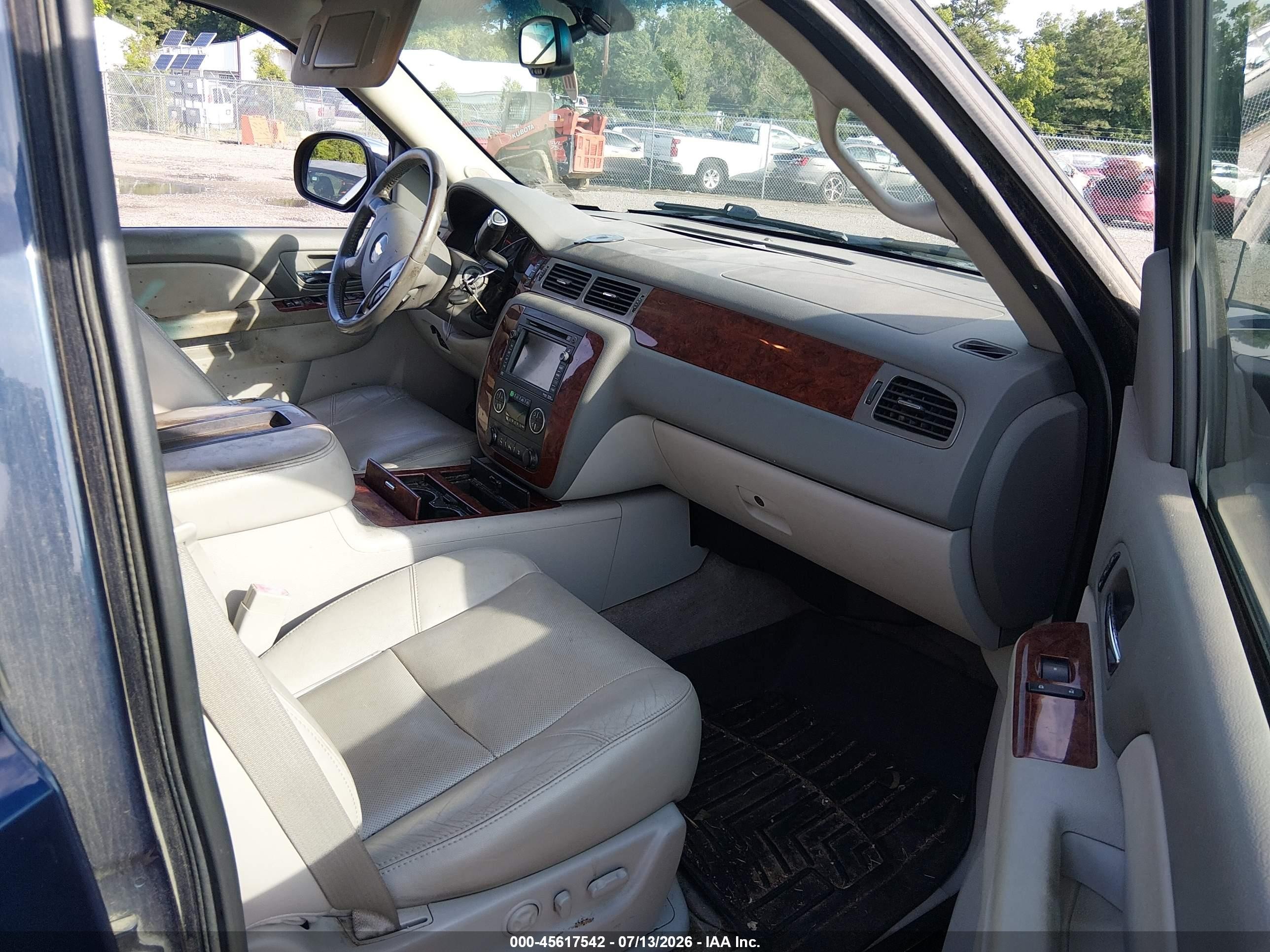 2011 Chevrolet Avalanche 1500 Ltz Dark Blue vin: 3GNTKGE33BG122912