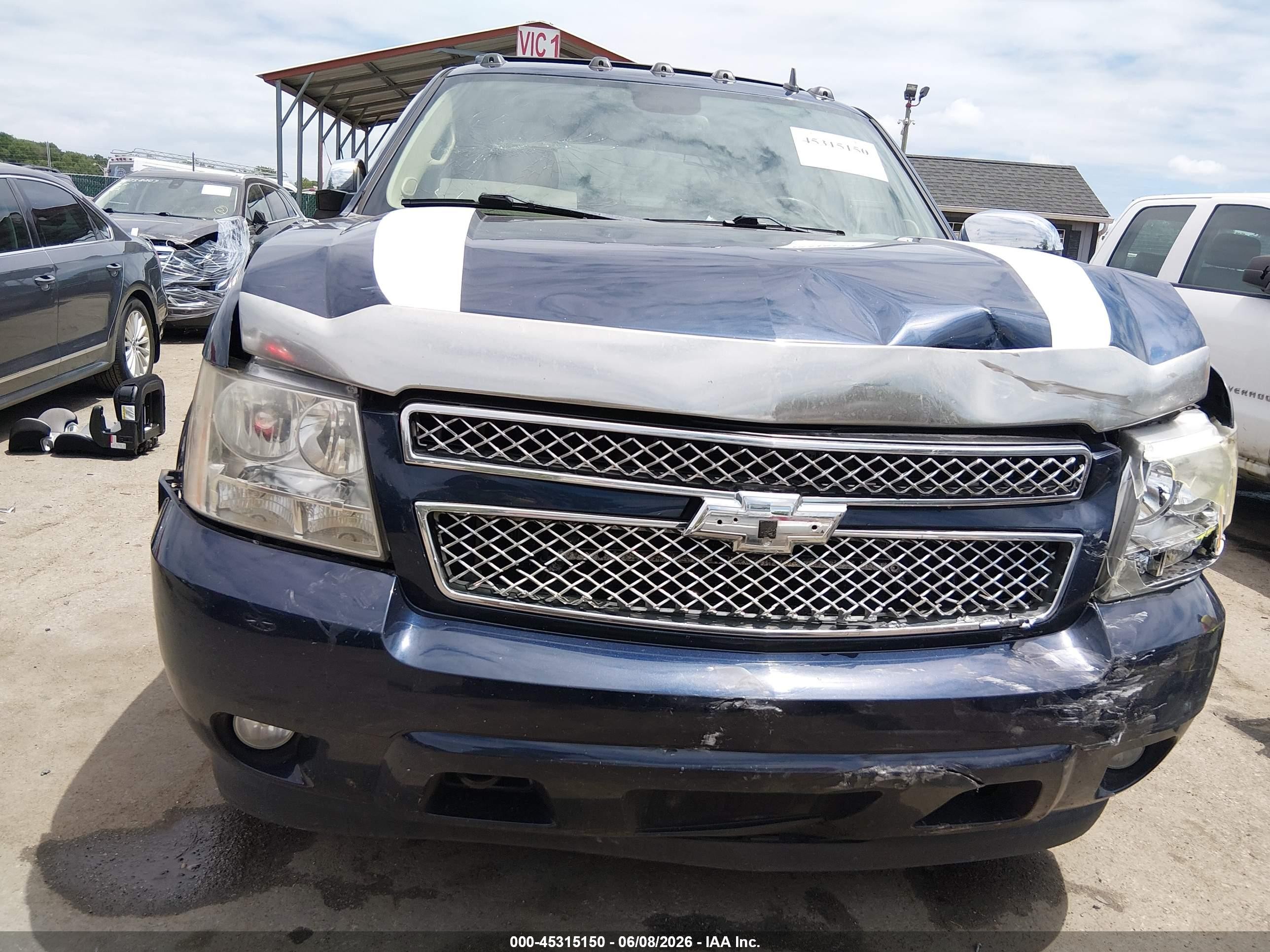 2011 Chevrolet Avalanche 1500 Ltz Blue vin: 3GNTKGE33BG258716