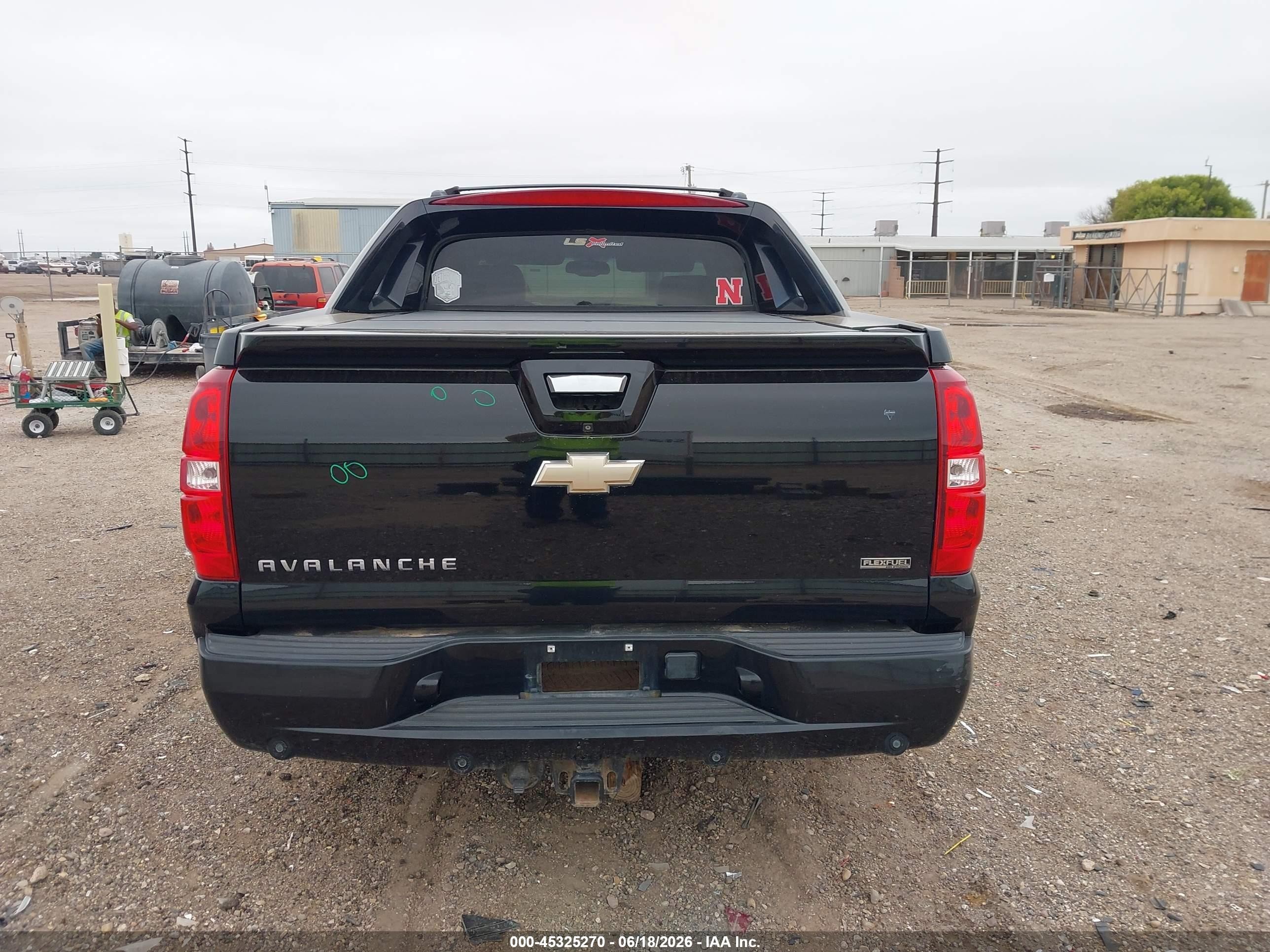 2011 Chevrolet Avalanche 1500 Ltz Черный vin: 3GNTKGE3XBG347327