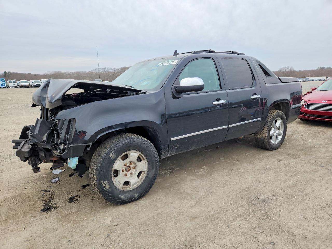 2012 Chevrolet Avalanche Ltz Black vin: 3GNTKGE71CG185477