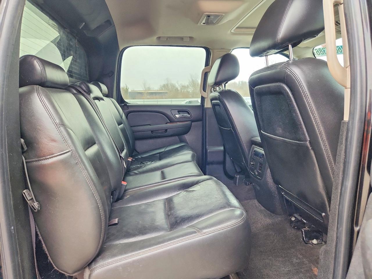 2012 Chevrolet Avalanche Ltz Black vin: 3GNTKGE71CG185477
