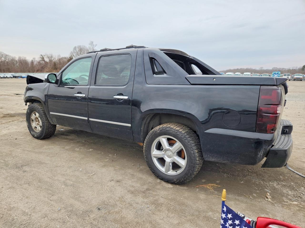 2012 Chevrolet Avalanche Ltz Black vin: 3GNTKGE71CG185477