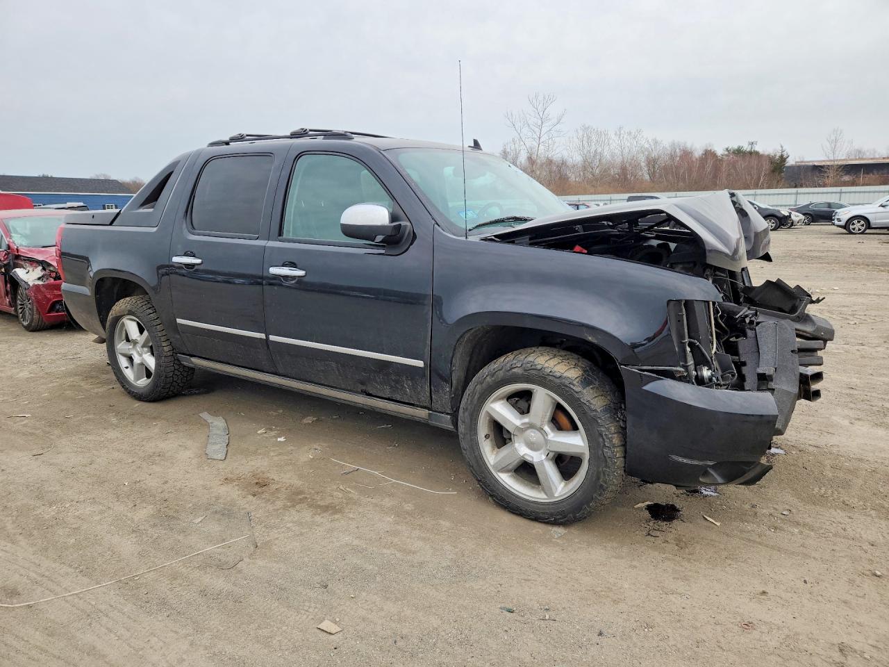 2012 Chevrolet Avalanche Ltz Black vin: 3GNTKGE71CG185477