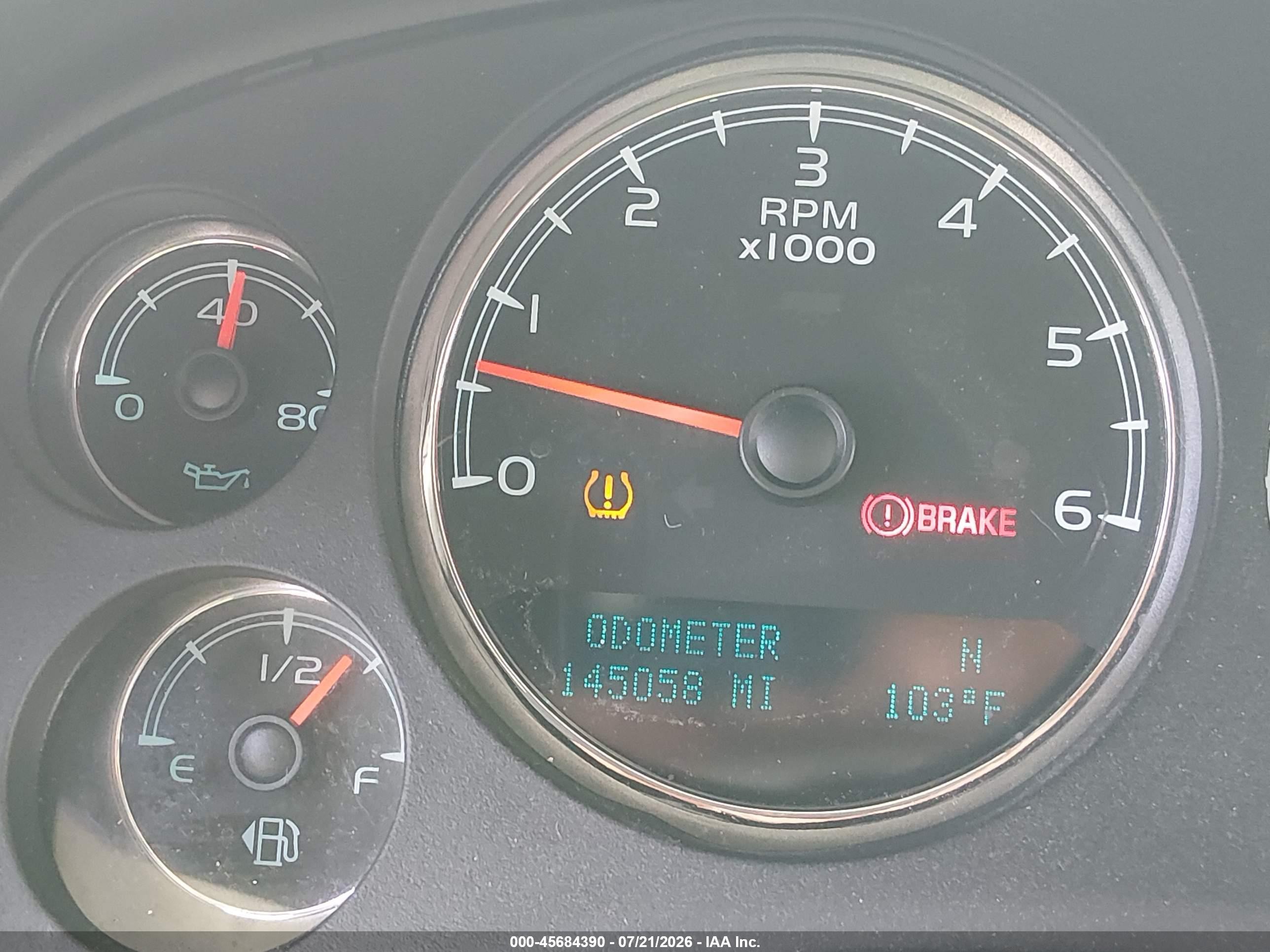 2013 Chevrolet Avalanche Ltz Blue vin: 3GNTKGE72DG380098