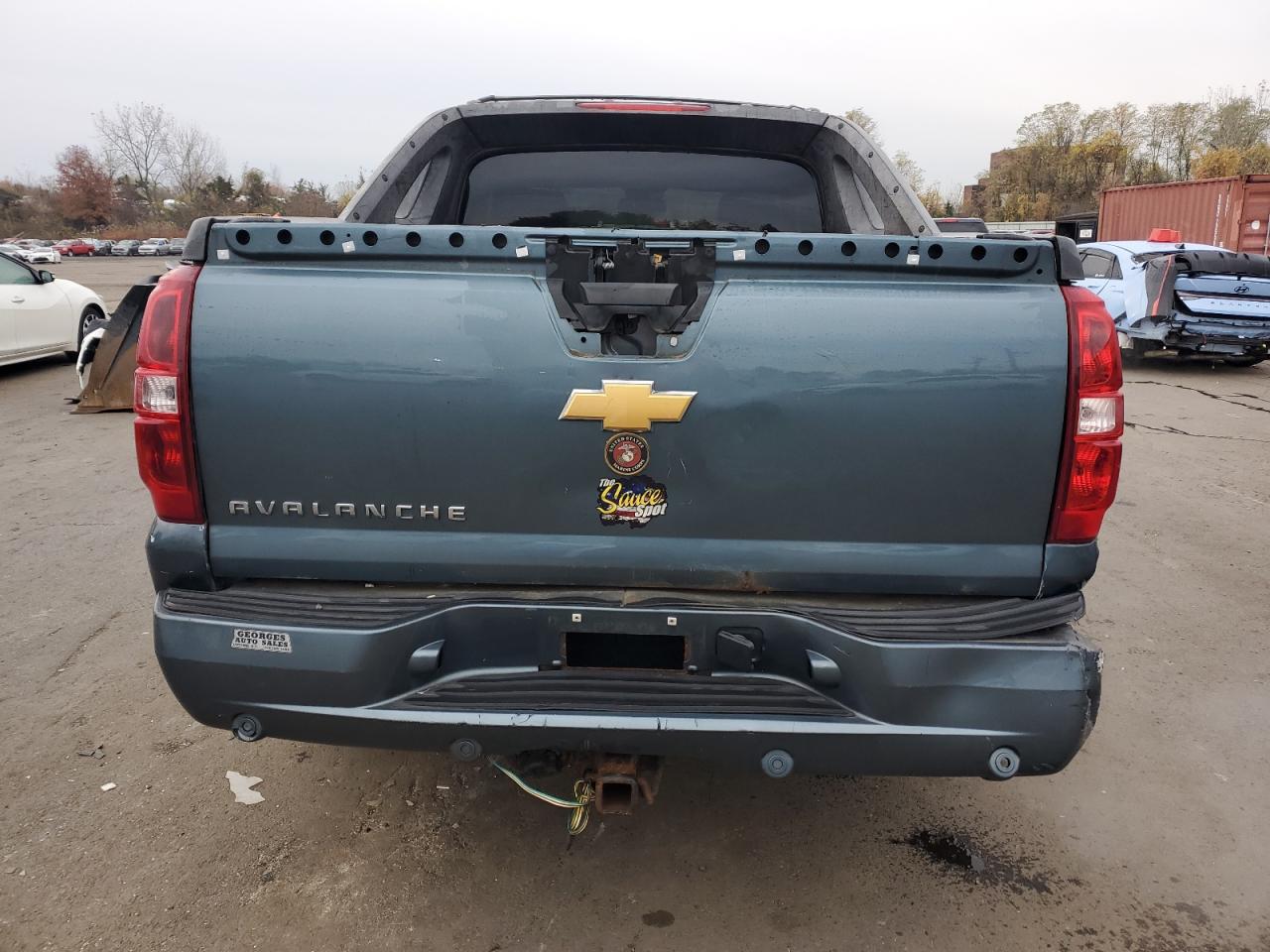 2012 Chevrolet Avalanche Ltz Blue vin: 3GNTKGE74CG181178