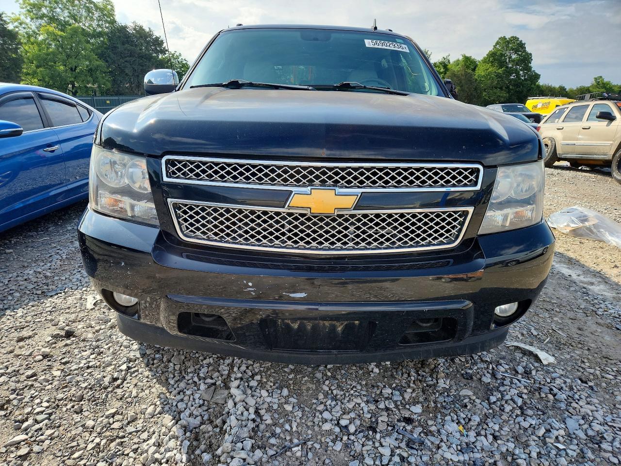 2012 Chevrolet Avalanche Ltz Black vin: 3GNTKGE77CG153441