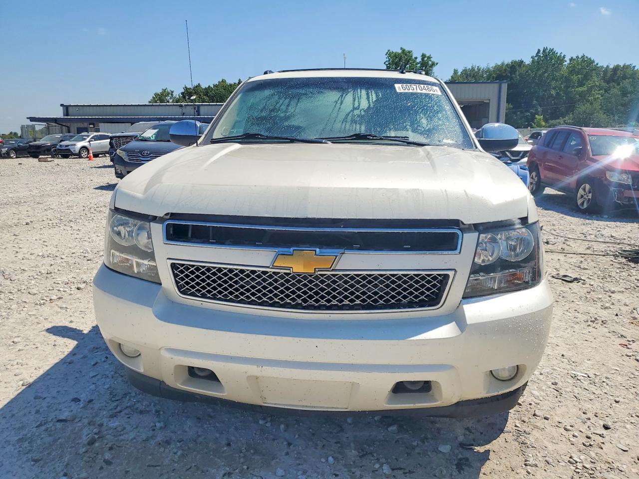 2013 Chevrolet Avalanche Ltz White vin: 3GNTKGE78DG116268