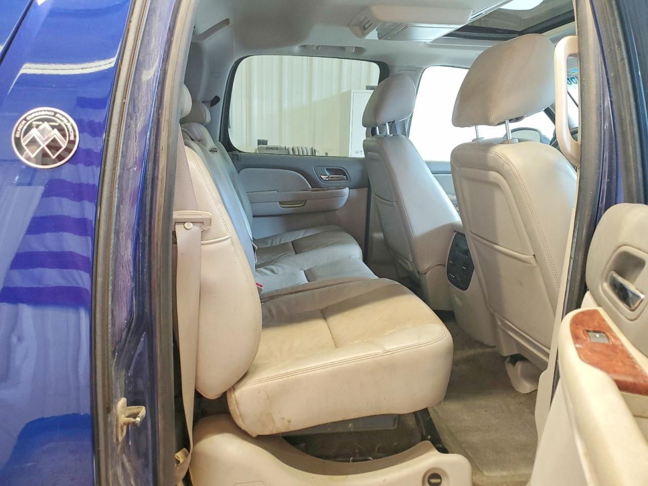 2013 Chevrolet Avalanche Ltz Blue vin: 3GNTKGE78DG122345