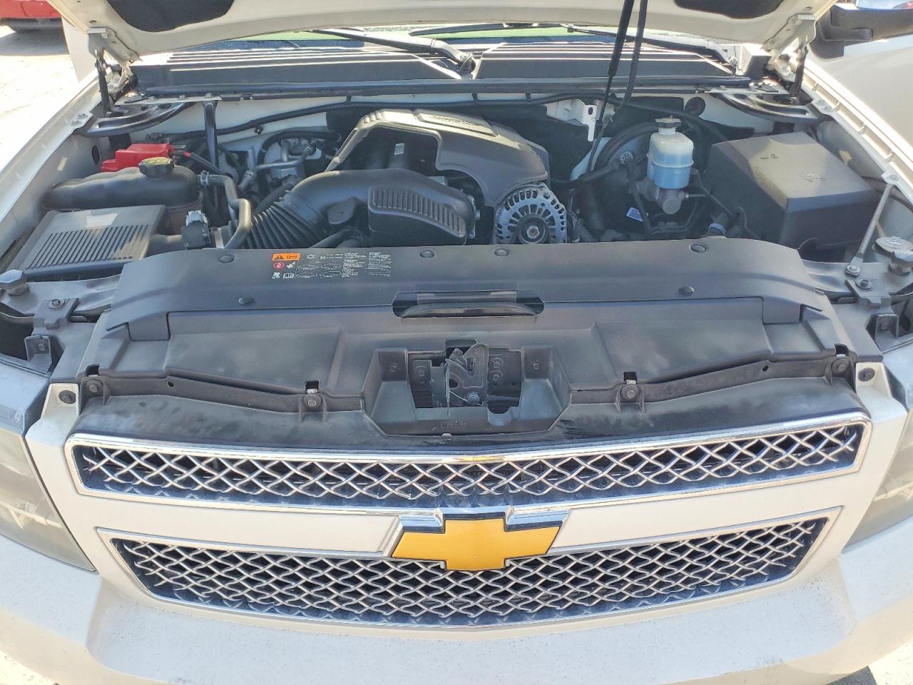 2013 Chevrolet Avalanche Ltz White vin: 3GNTKGE78DG177992