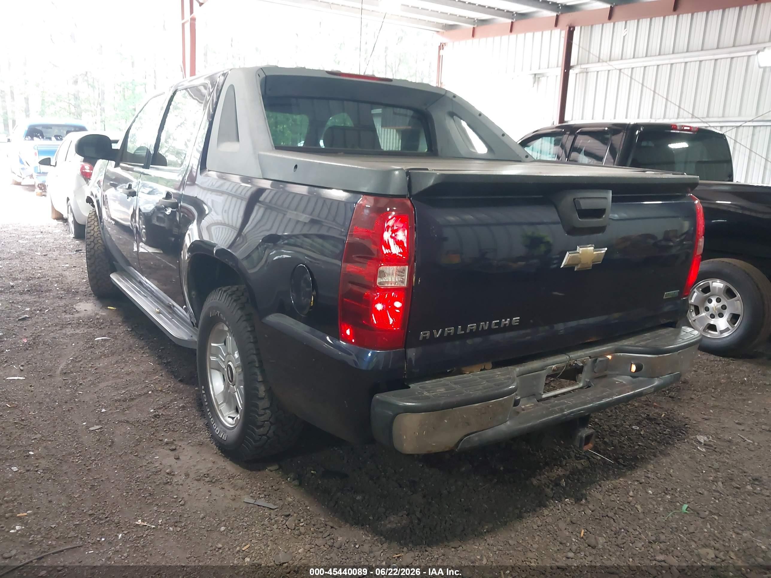 2010 Chevrolet Avalanche 1500 Ls Синий vin: 3GNVKEE00AG298723
