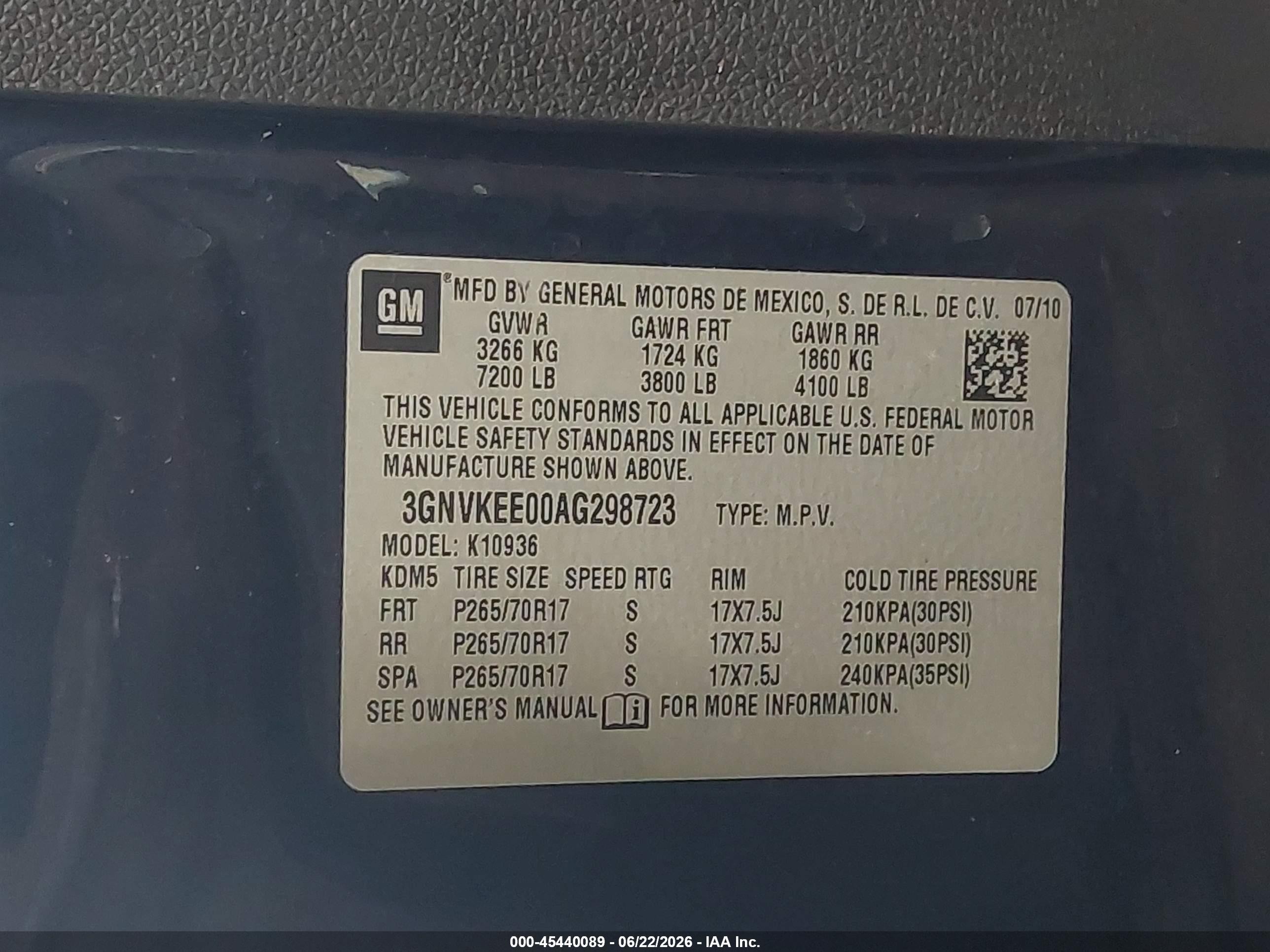 2010 Chevrolet Avalanche 1500 Ls Синий vin: 3GNVKEE00AG298723