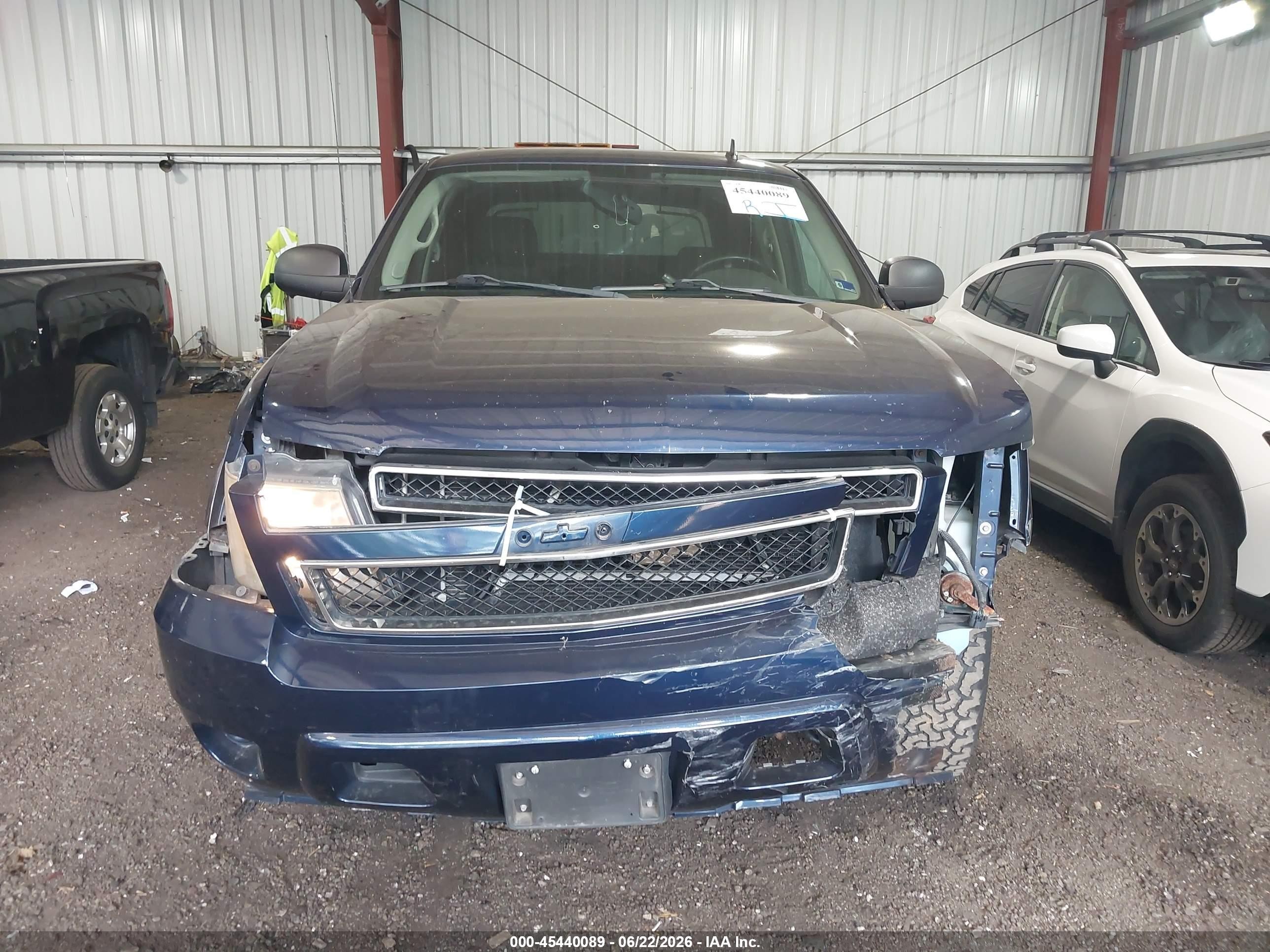 2010 Chevrolet Avalanche 1500 Ls Синий vin: 3GNVKEE00AG298723