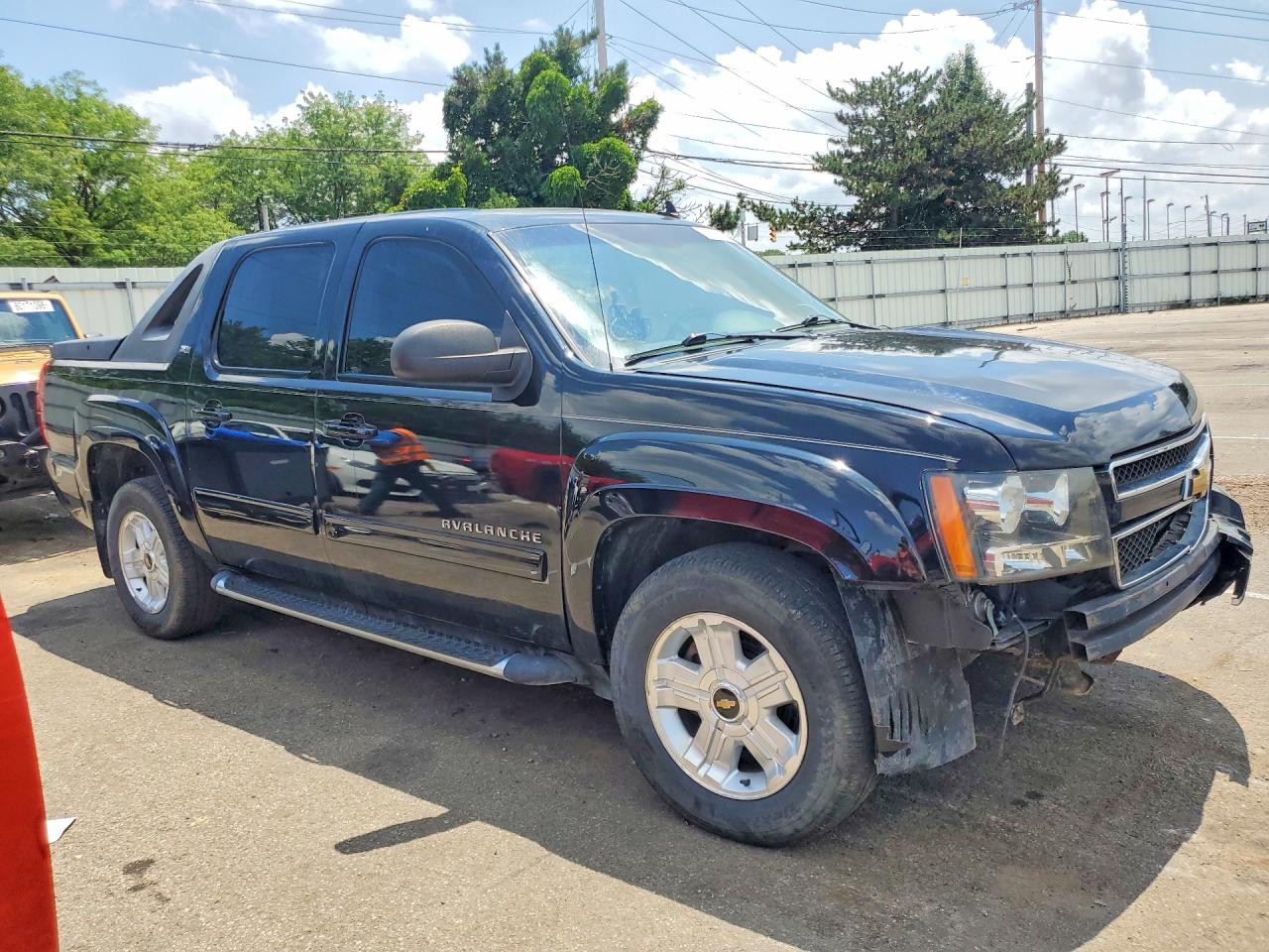 2010 Chevrolet Avalanche Lt Black vin: 3GNVKFE00AG248622