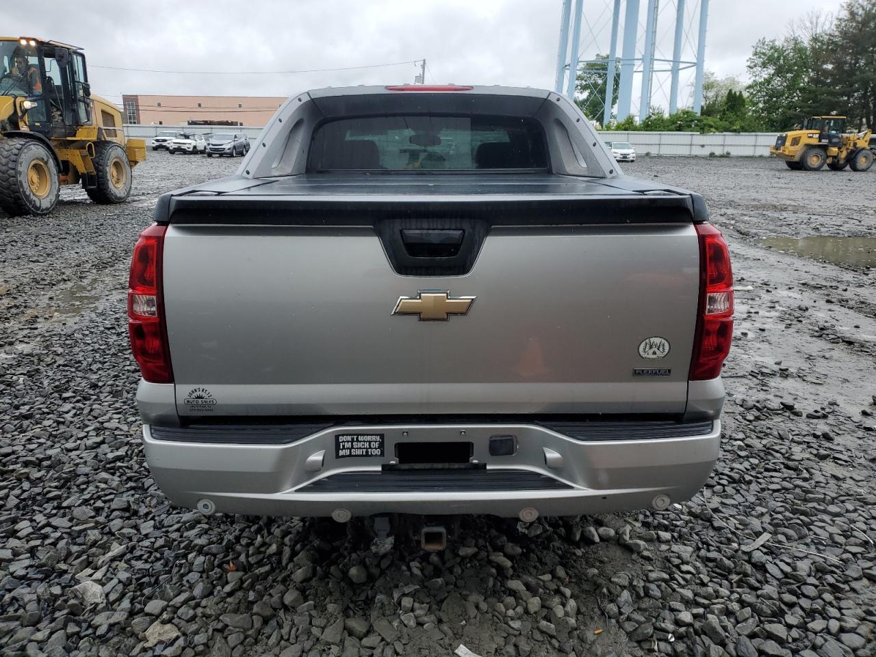 2010 Chevrolet Avalanche Lt Silver vin: 3GNVKFE06AG283777