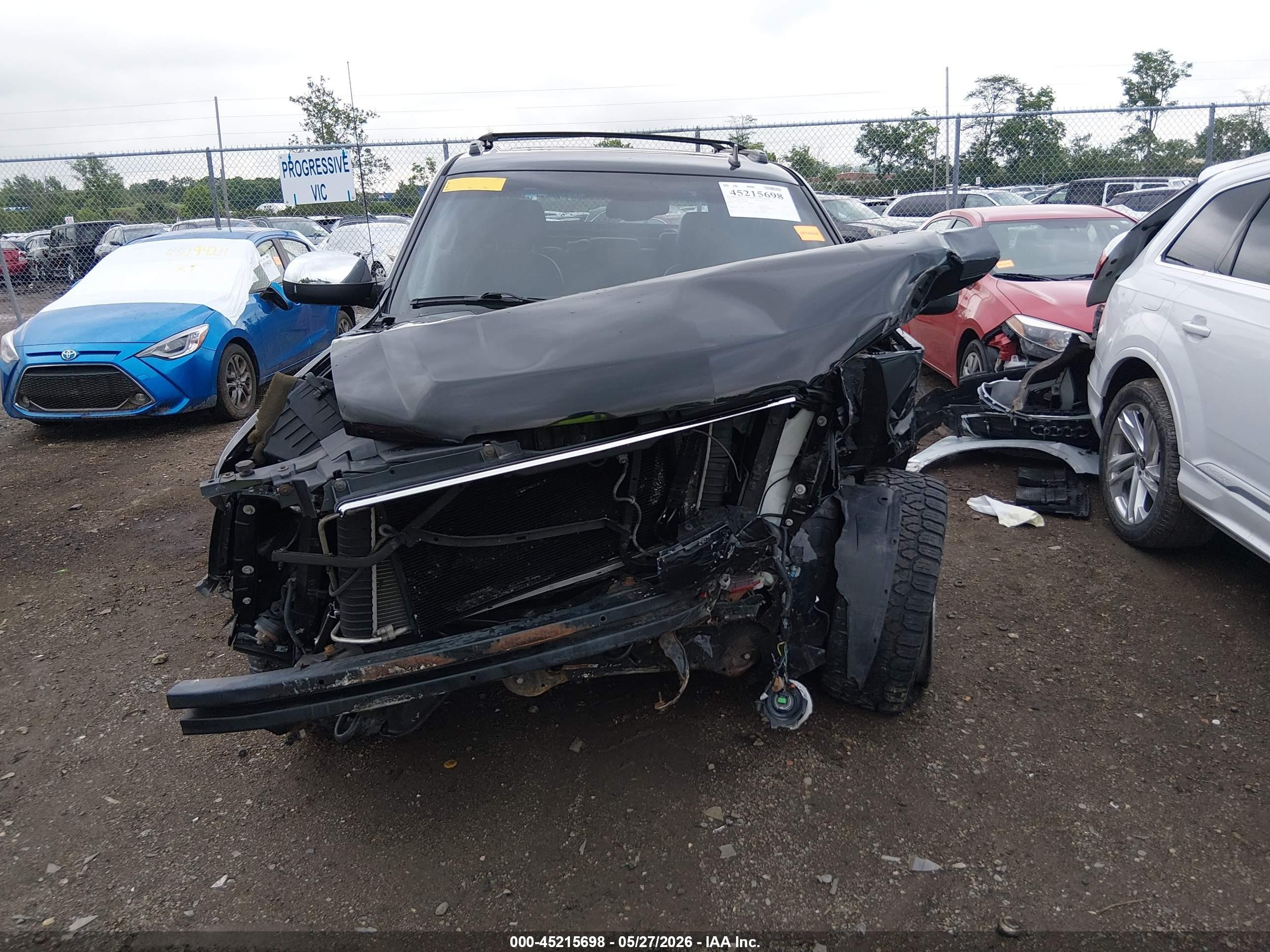 2010 Chevrolet Avalanche 1500 Ltz Black vin: 3GNVKGE00AG260856