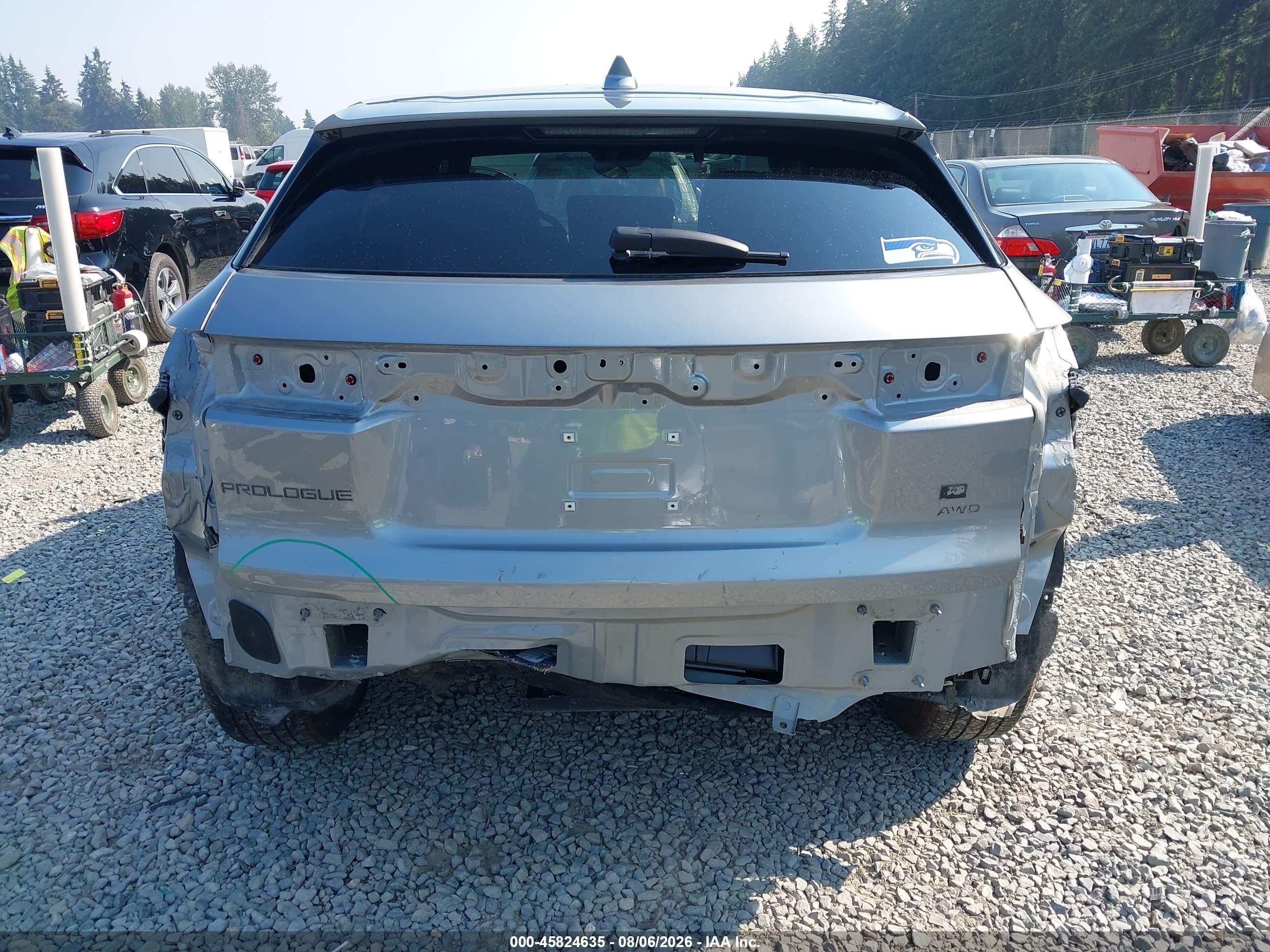 2025 Honda Prologue Ex Silver vin: 3GPKHVRJ6SS520238