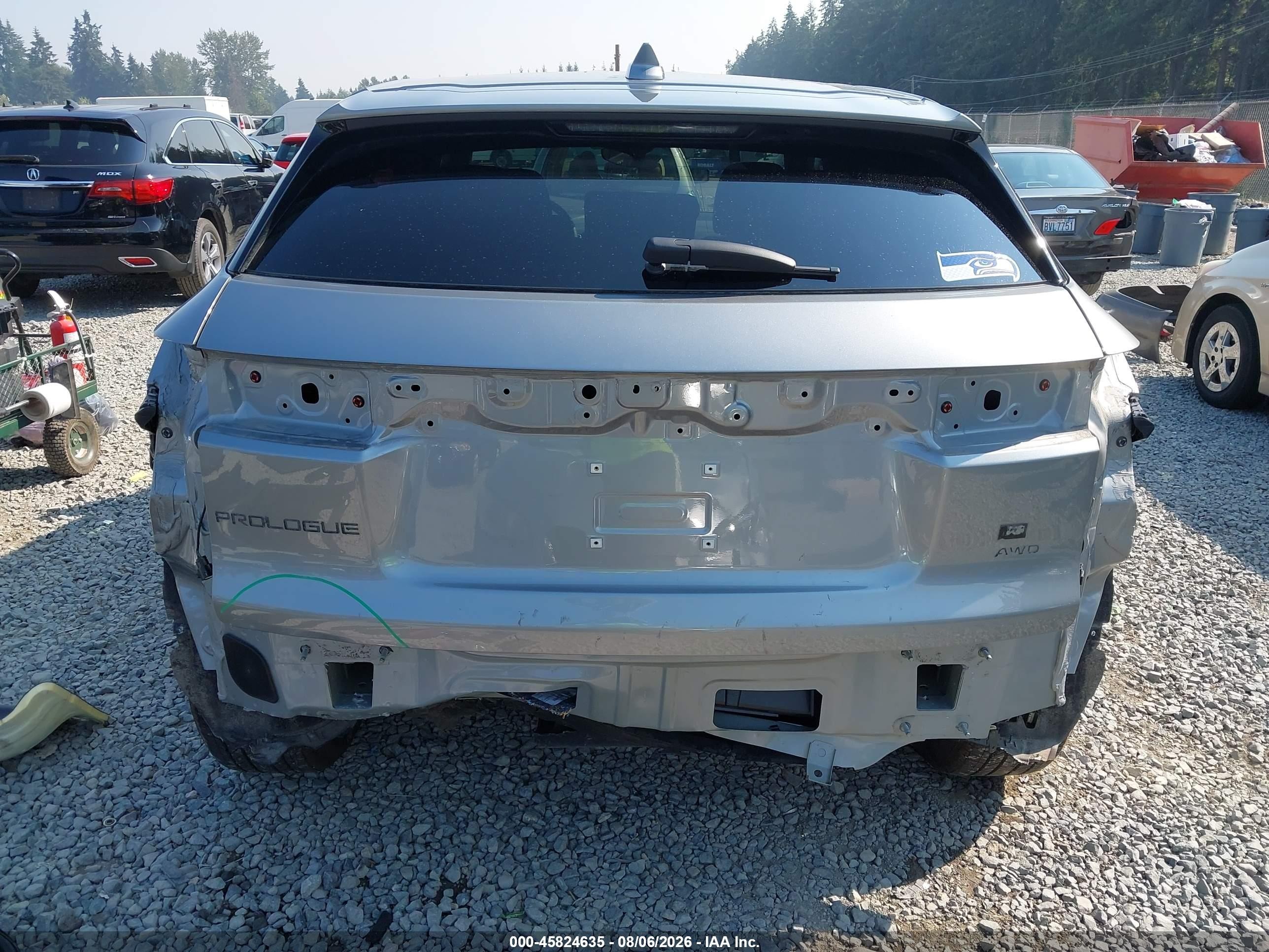 2025 Honda Prologue Ex Silver vin: 3GPKHVRJ6SS520238