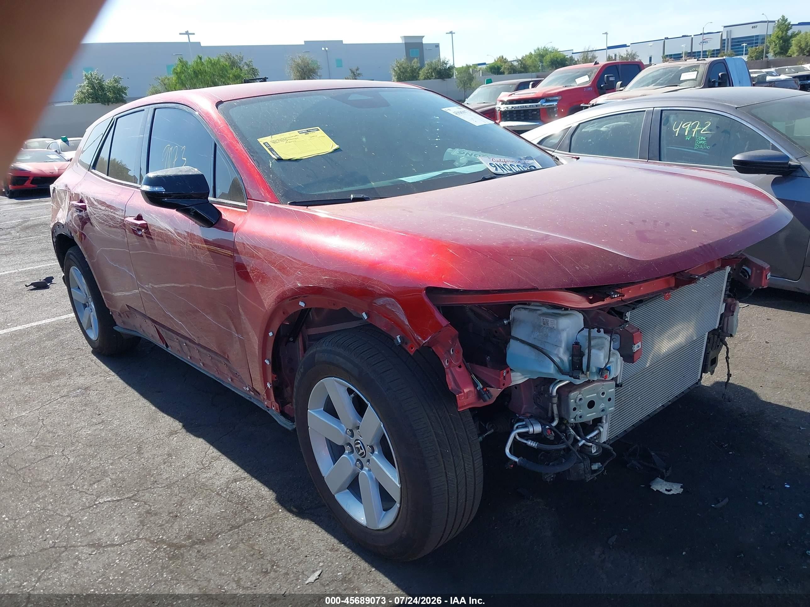 2024 Honda Prologue Ex Red vin: 3GPKHVRJ8RS504696