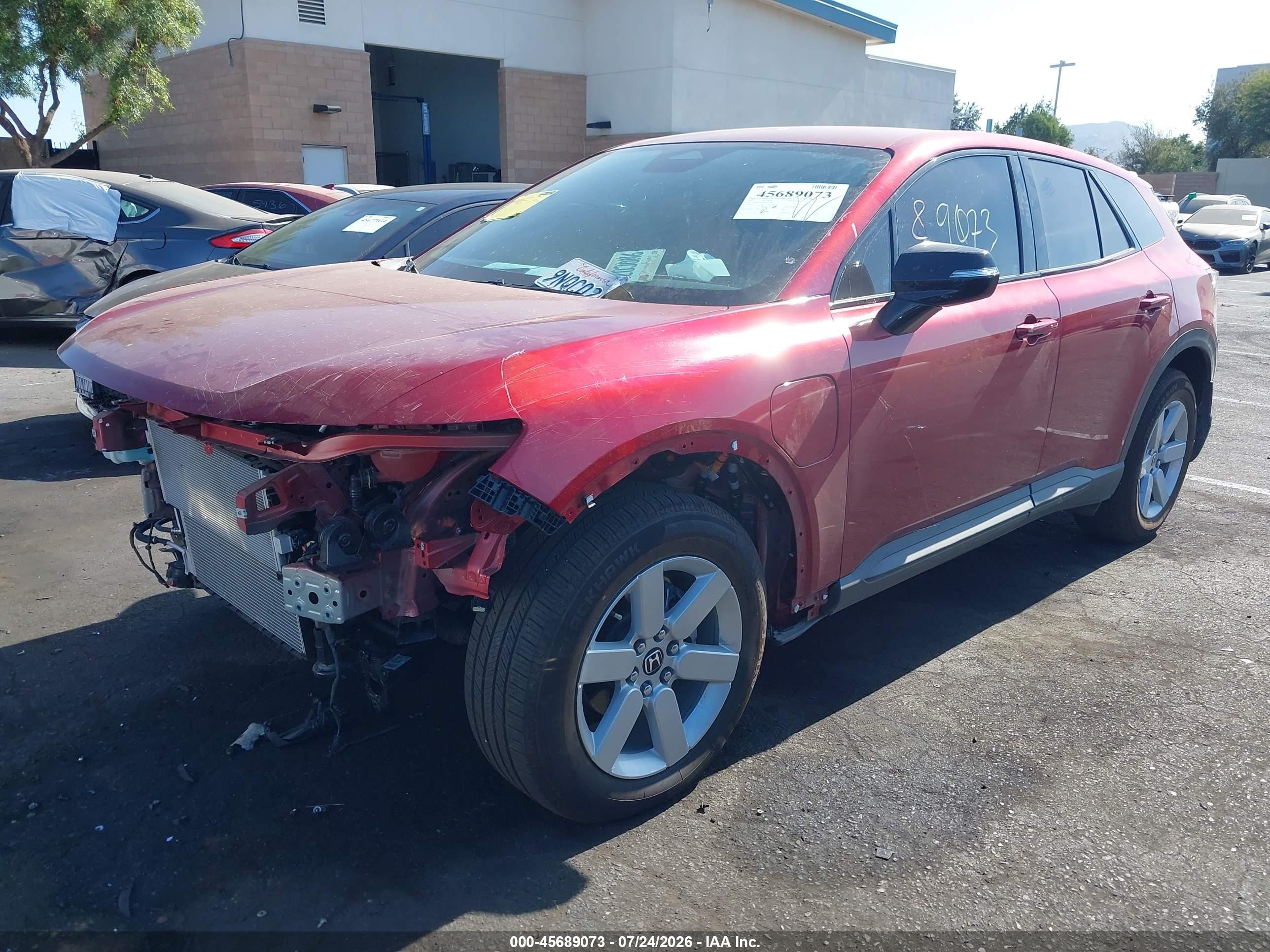 2024 Honda Prologue Ex Red vin: 3GPKHVRJ8RS504696
