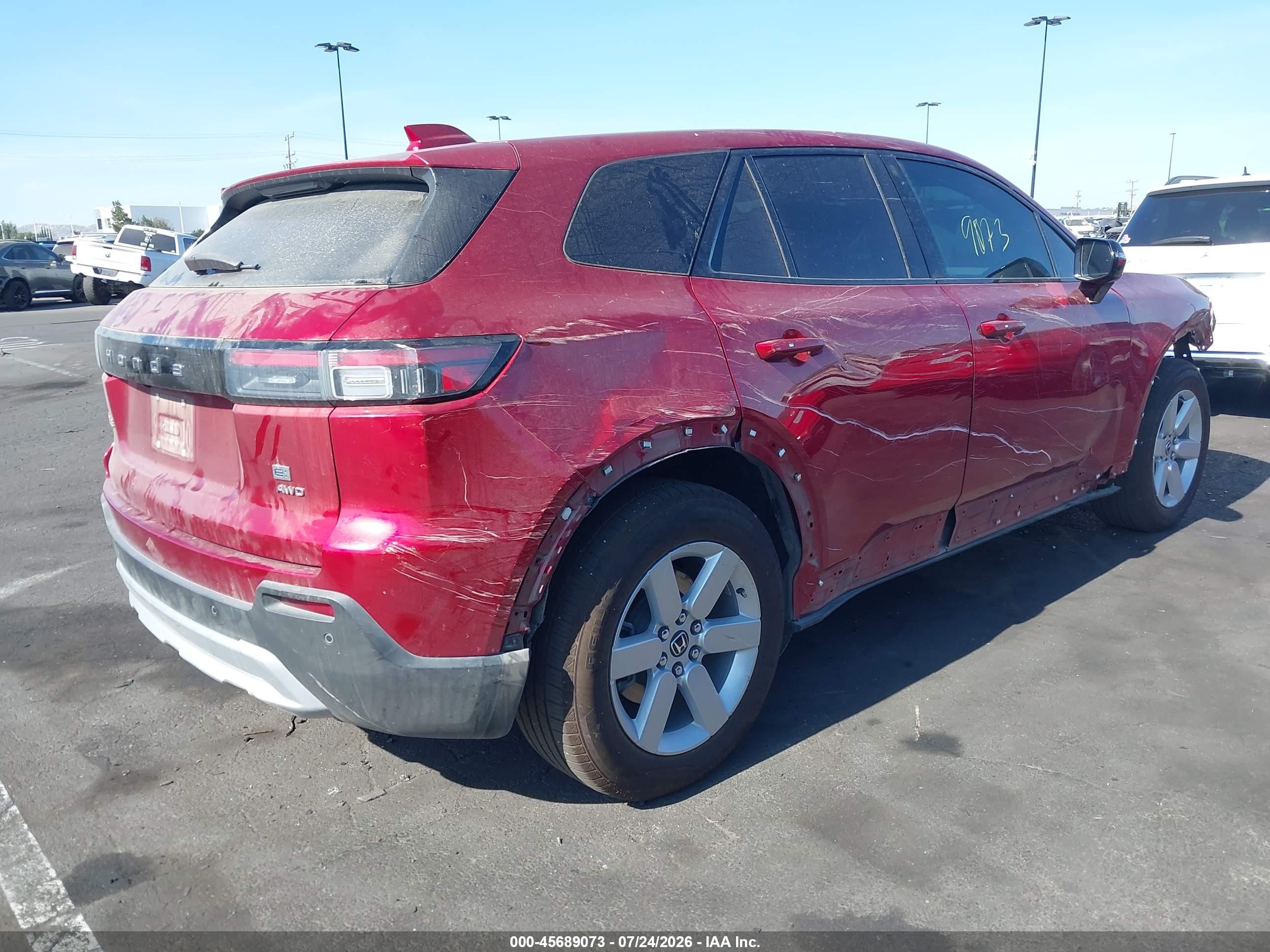 2024 Honda Prologue Ex Red vin: 3GPKHVRJ8RS504696