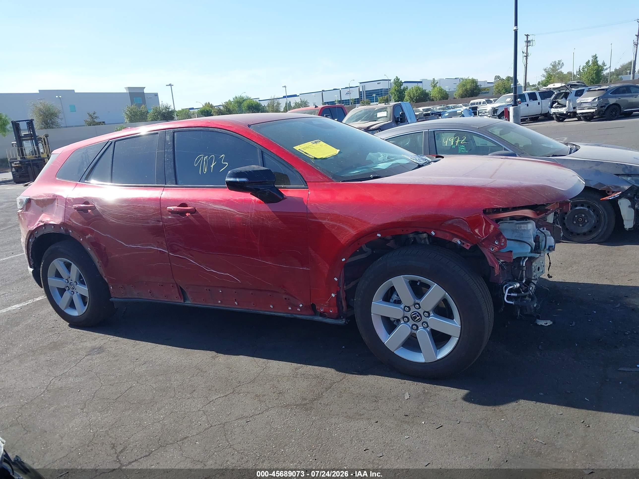 2024 Honda Prologue Ex Red vin: 3GPKHVRJ8RS504696