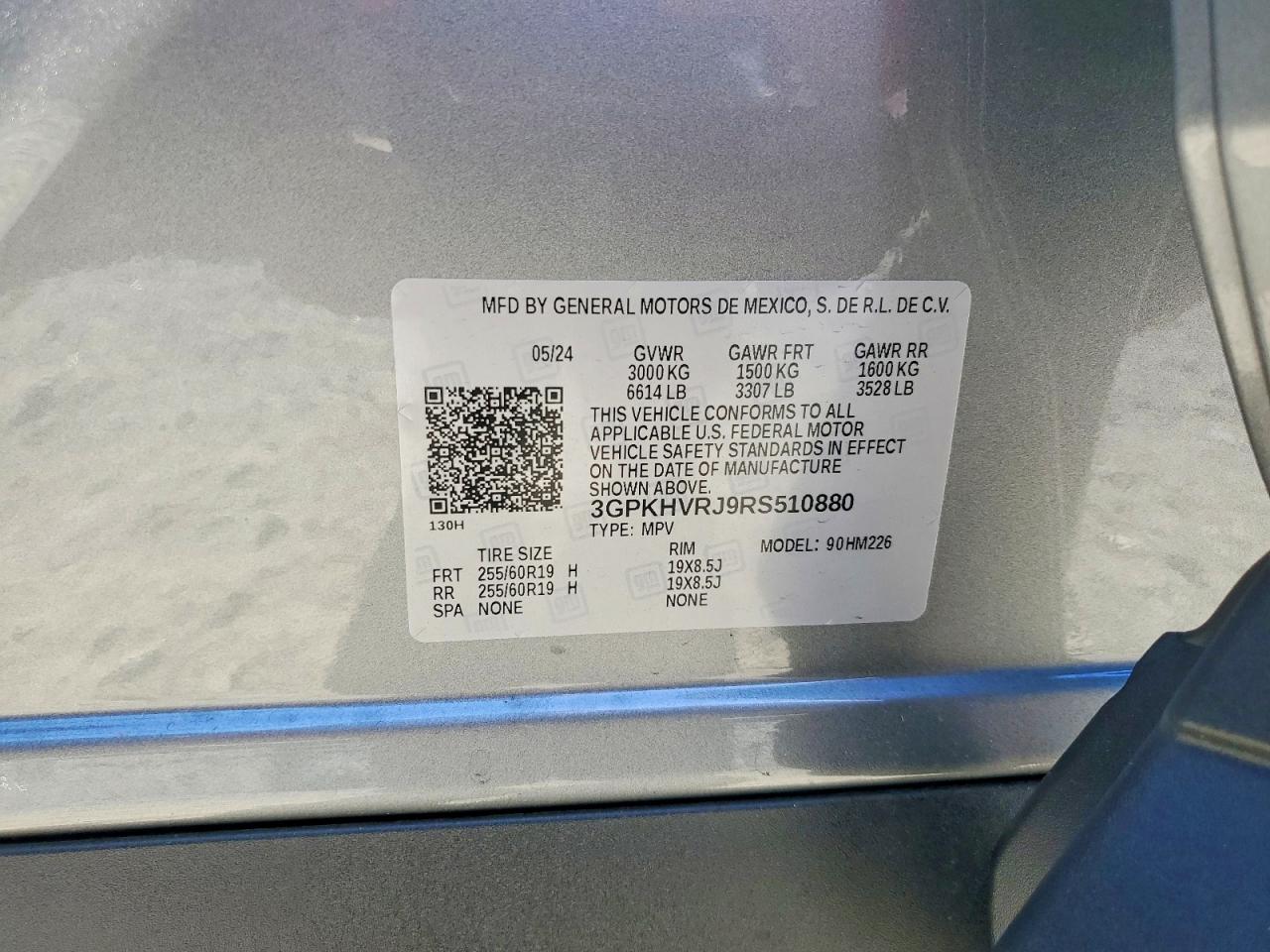 2024 Honda Prologue Ex Silver vin: 3GPKHVRJ9RS510880