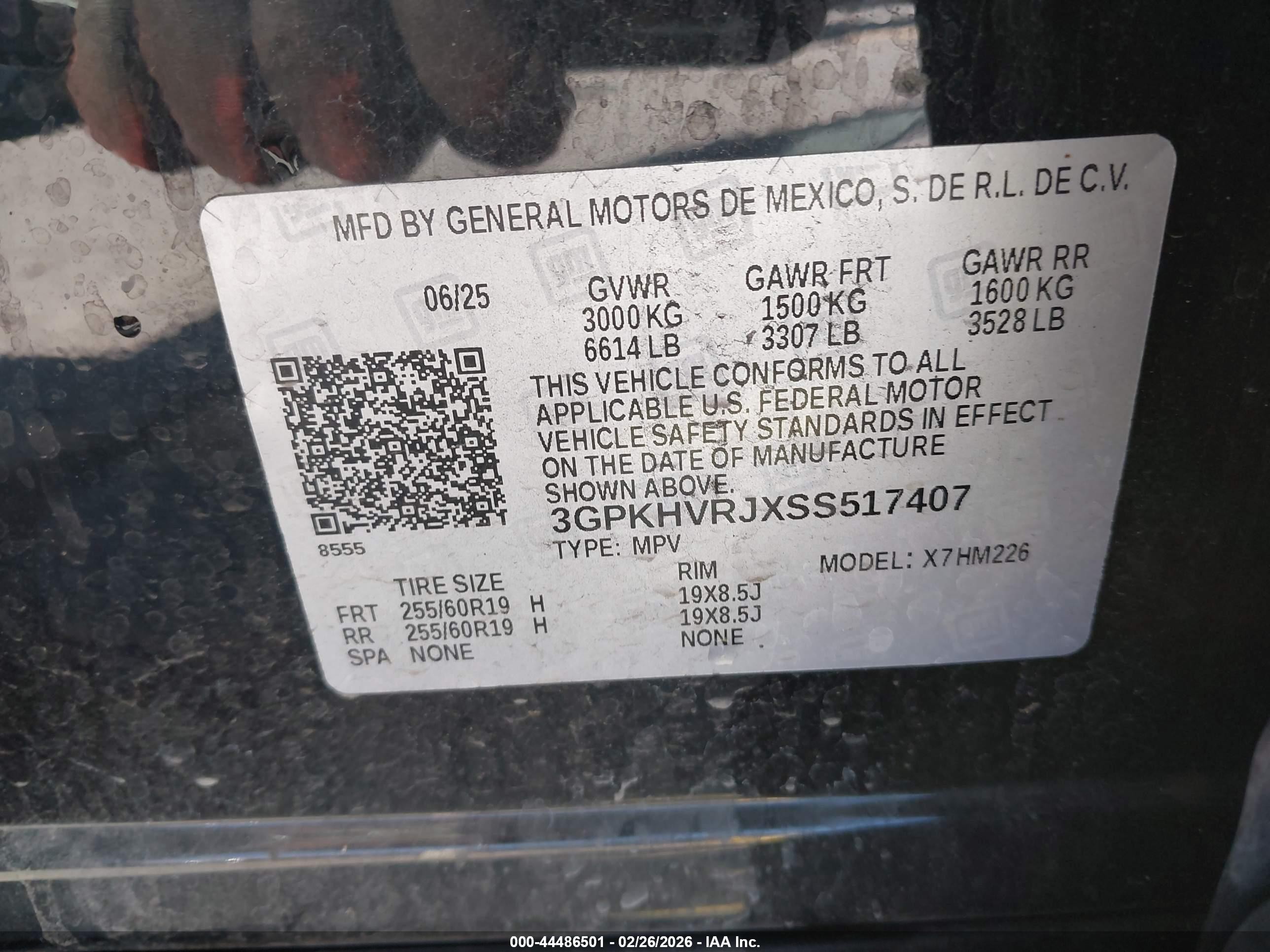 2025 Honda Prologue Ex Black vin: 3GPKHVRJXSS517407