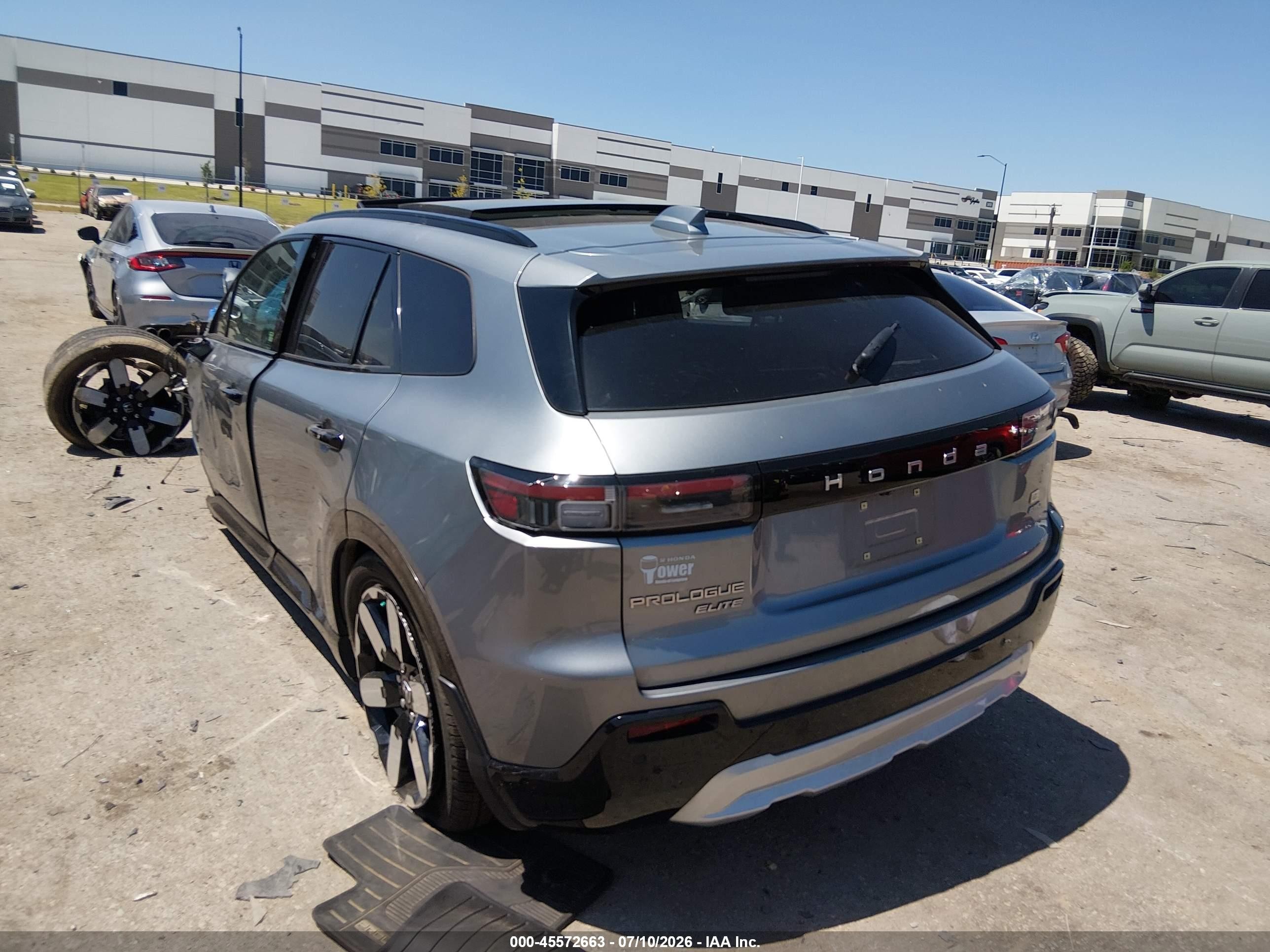 2024 Honda Prologue Elite Gray vin: 3GPKHZRJ1RS508130