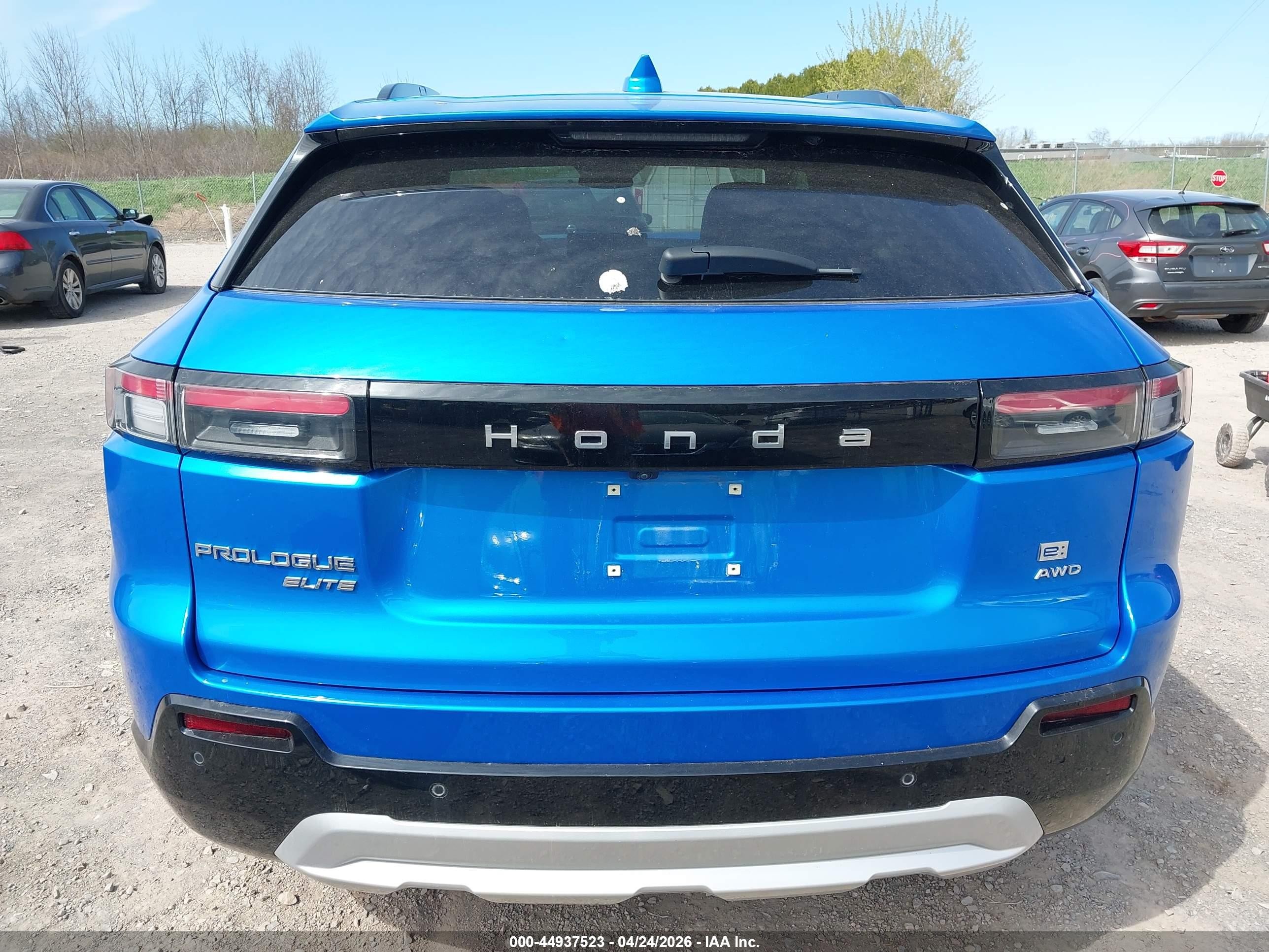 2024 Honda Prologue Elite Синий vin: 3GPKHZRJ1RS531438