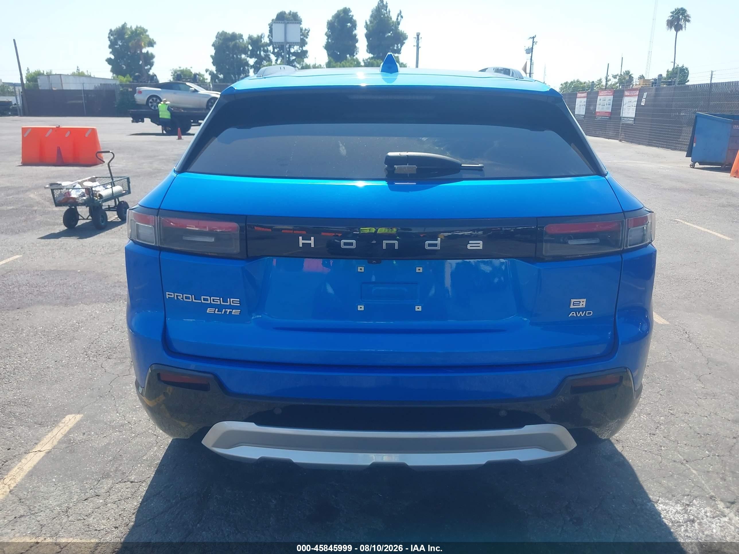 2024 Honda Prologue Elite Синий vin: 3GPKHZRJ8RS510523