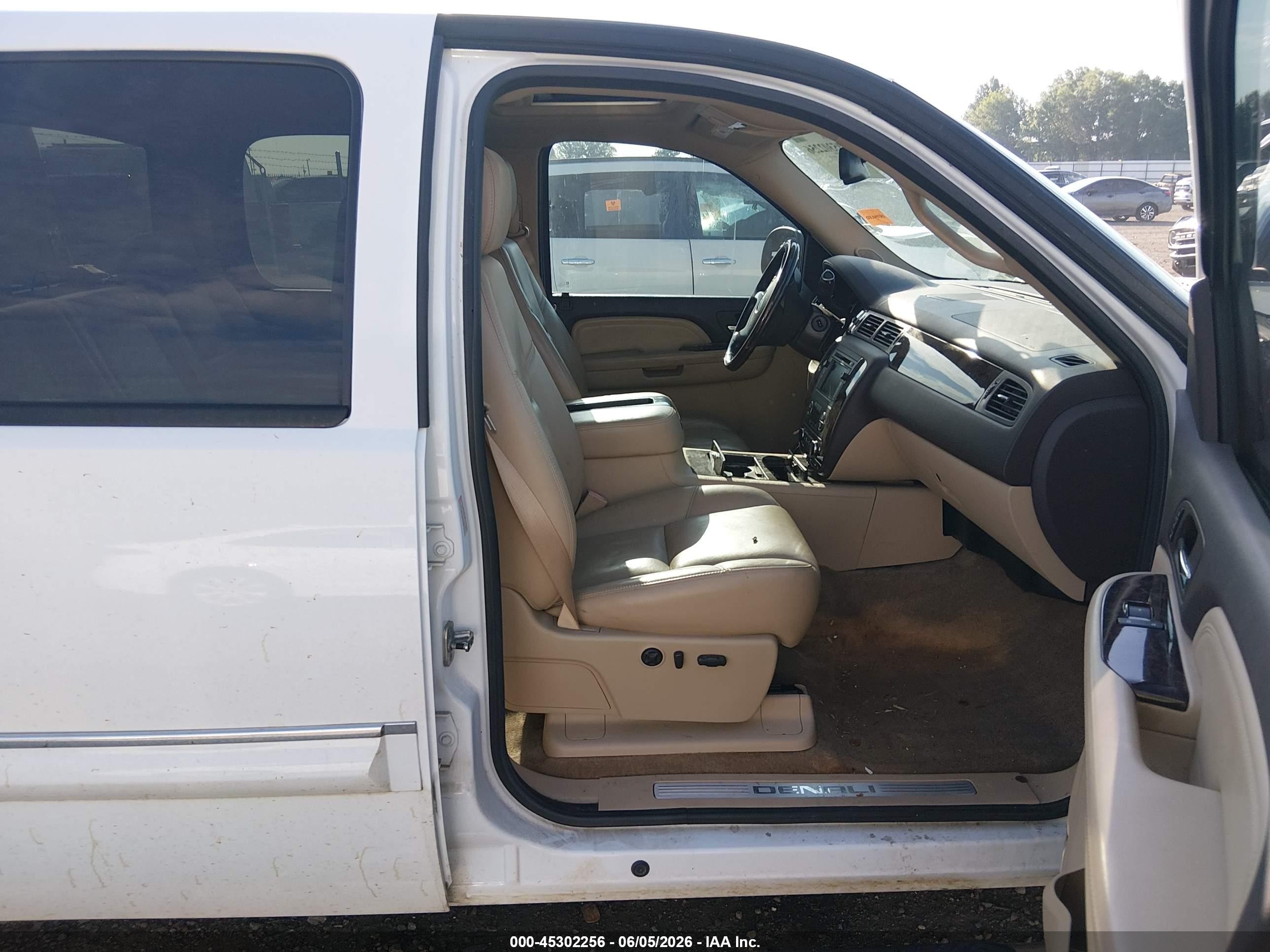 2009 Gmc Sierra 1500 Denali White vin: 3GTEC03249G150034