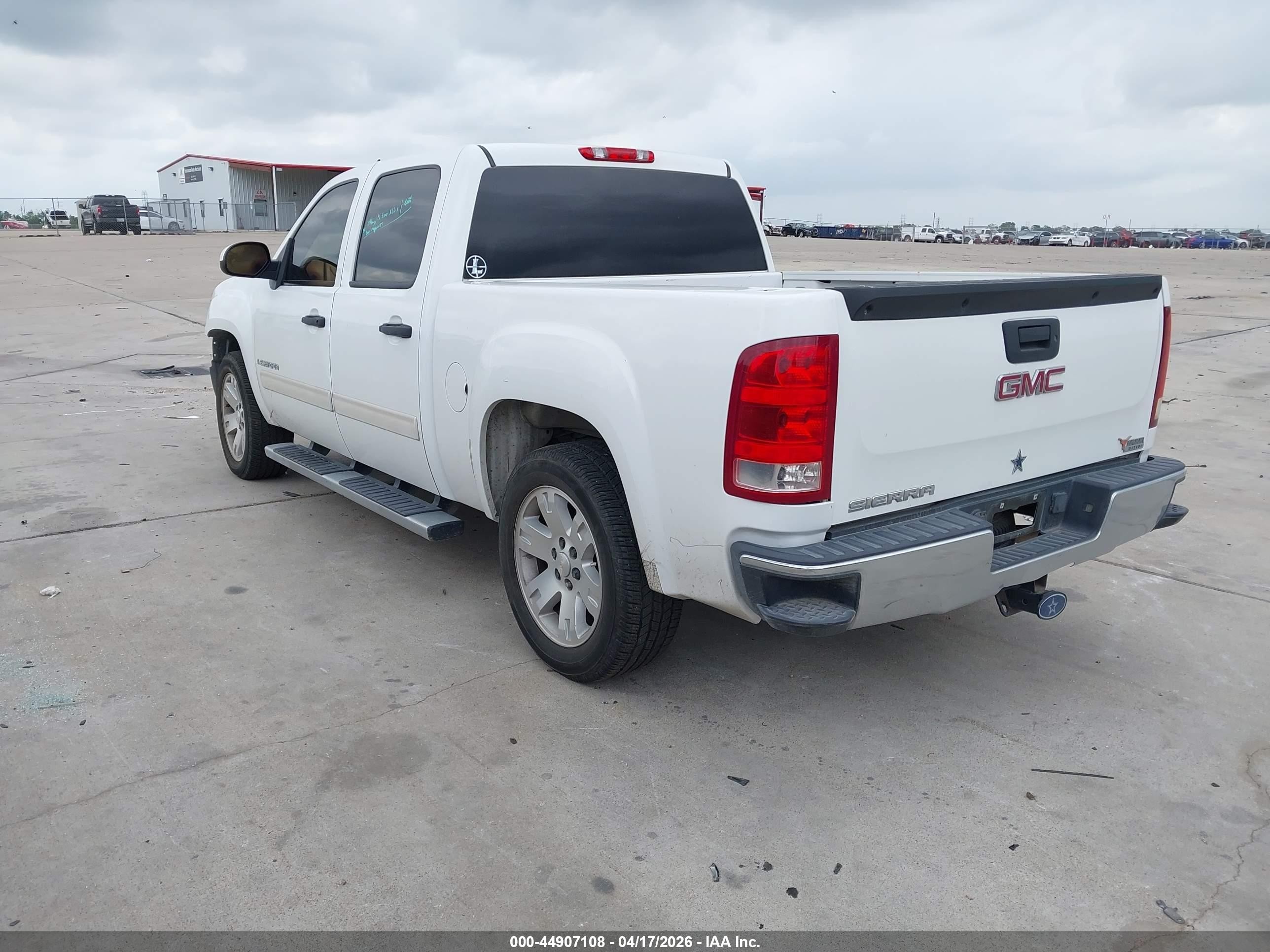 2008 Gmc Sierra 1500 Sle1 White vin: 3GTEC13038G245557